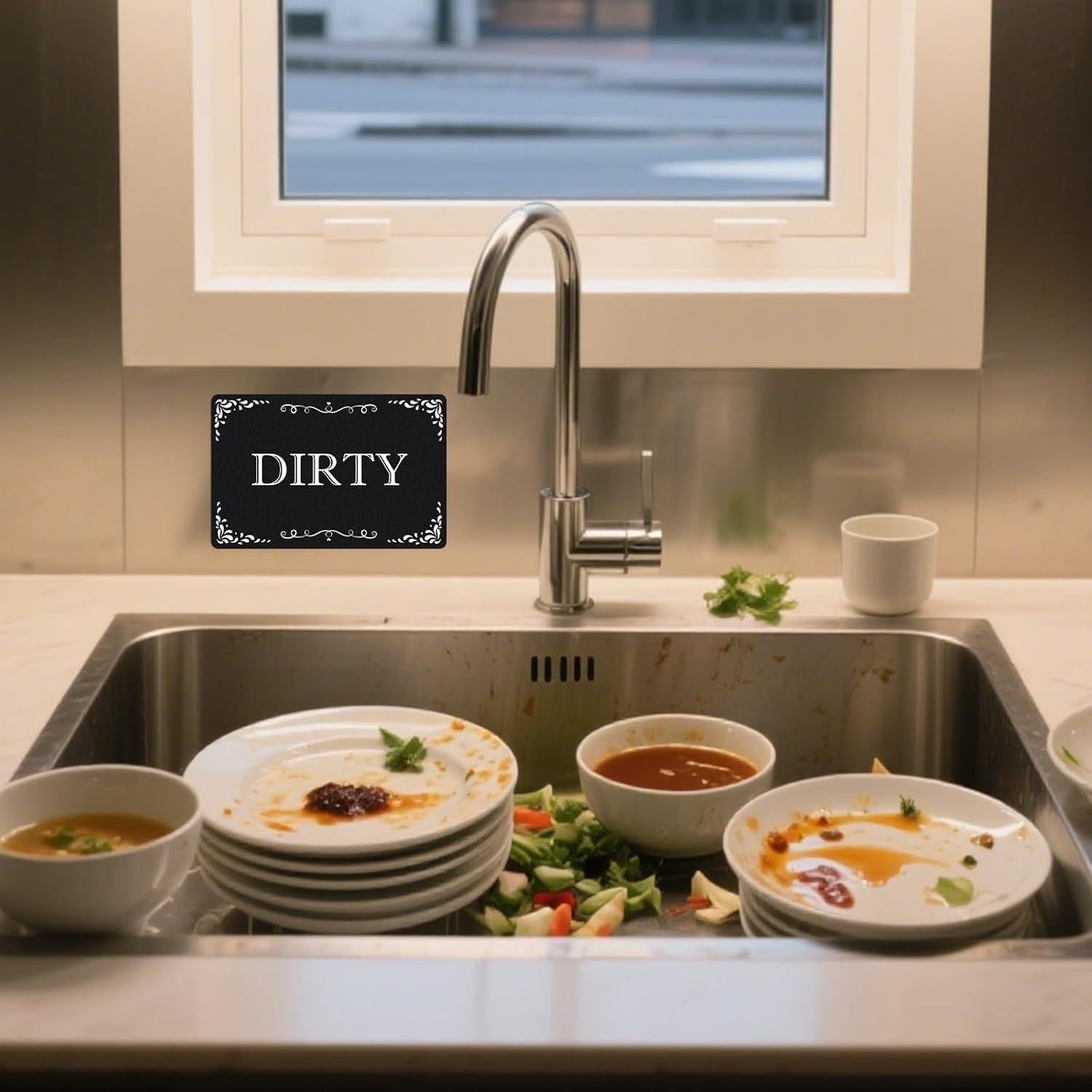 Imán de Lavavajillas Limpio Sucio Anobell 12.7 x 7.6 cm