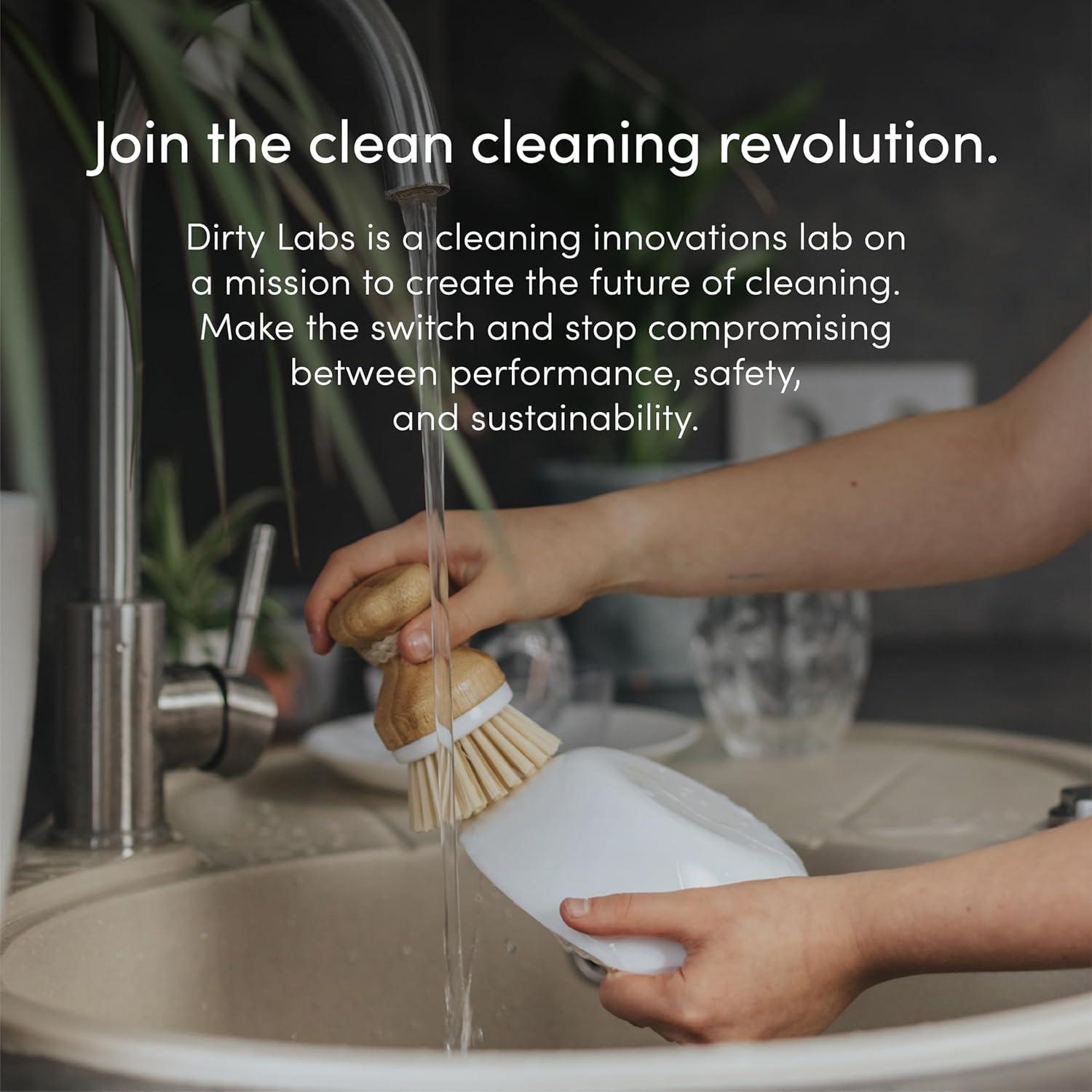 Detergente para Lavavajillas Dirty Labs 480g Sin Fragancia