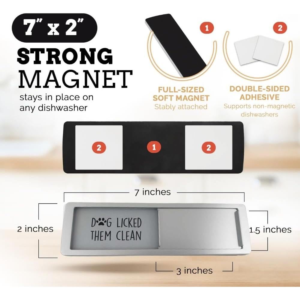 Imán Limpio Sucio para Lavavajillas Pretty Inappropriate 17.78x5.08cm