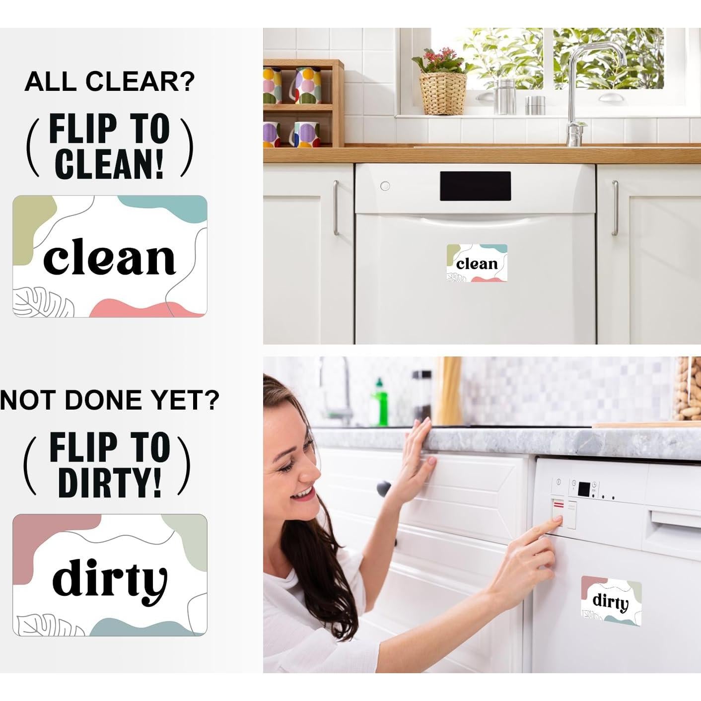 Imán Limpio Sucio KBWUZ para Refrigerador y Lavavajillas