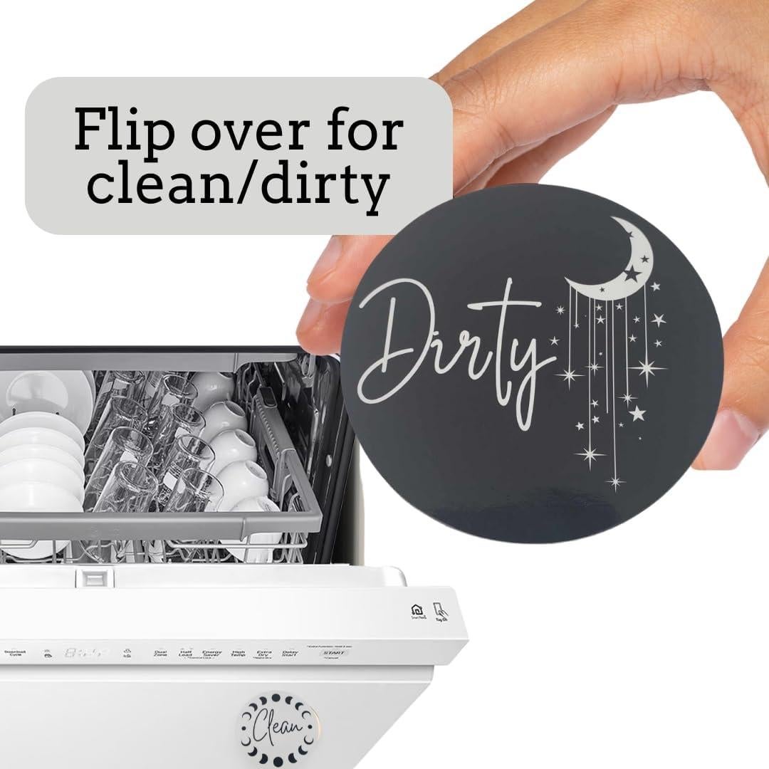 Imán de Lavavajillas Limpio Sucio Pretty Inappropriate 8.89 cm