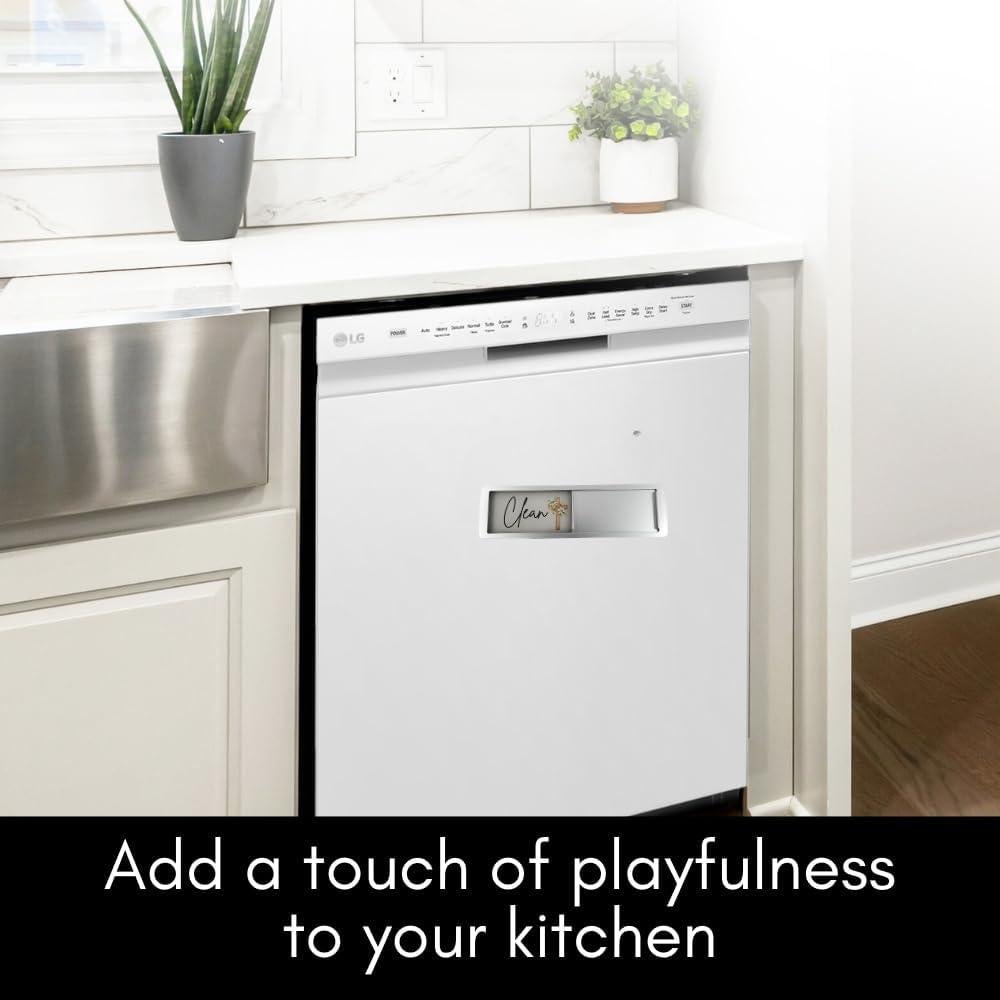 Imán de Lavavajillas Limpio Sucio Pretty Inappropriate 17.8x5.1cm