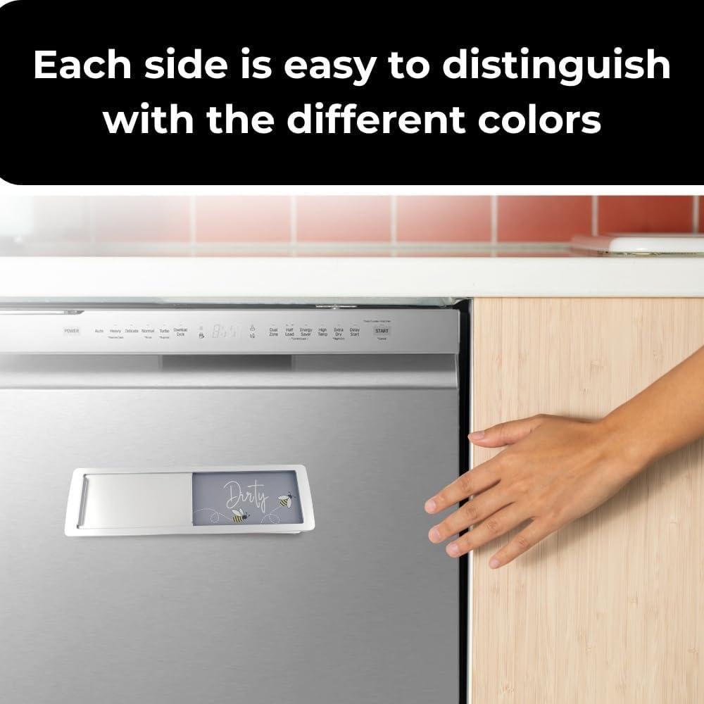 Imán de Lavavajillas Limpio/Sucio Pretty Inappropriate 17.78x5.08cm