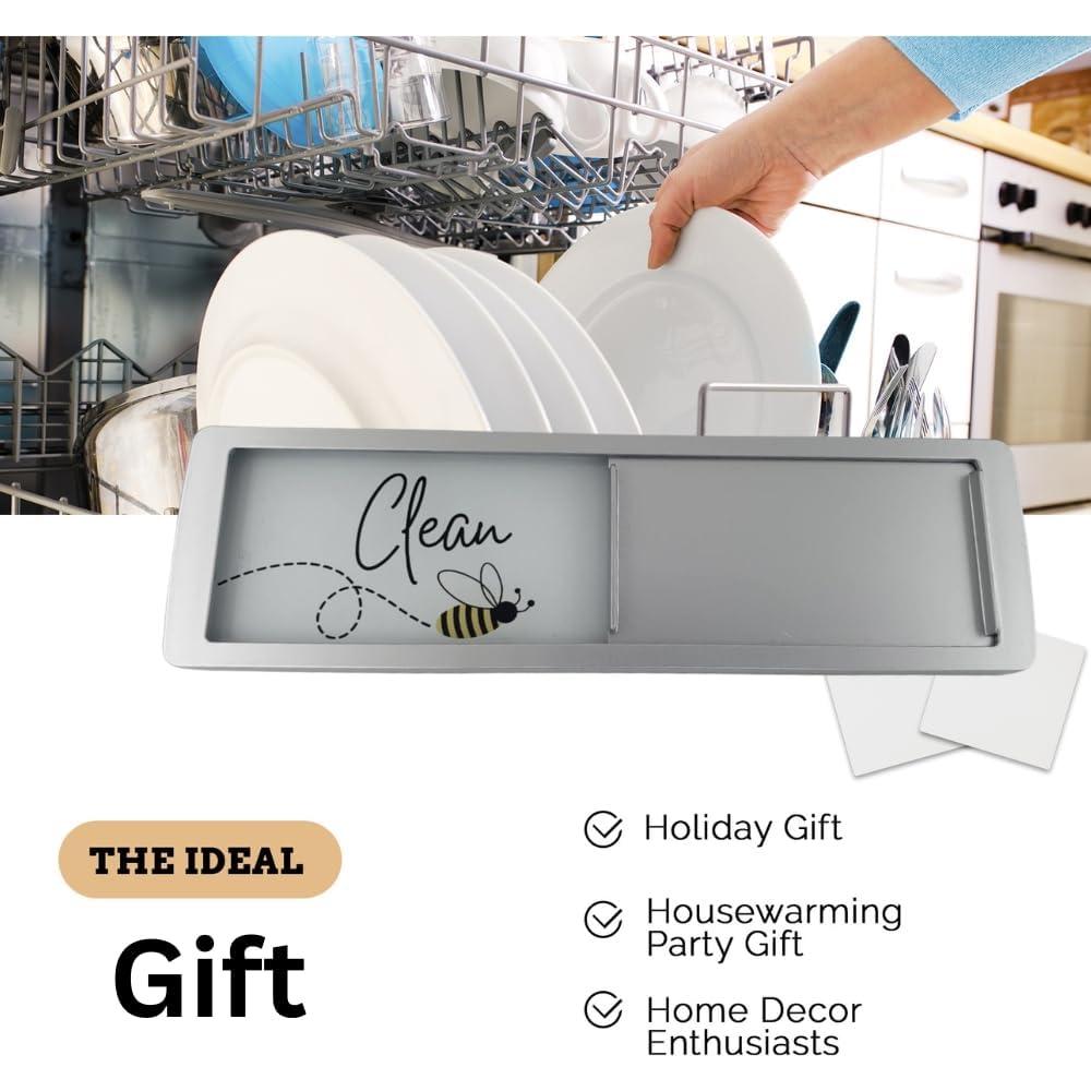 Imán de Lavavajillas Limpio/Sucio Pretty Inappropriate 17.78x5.08cm