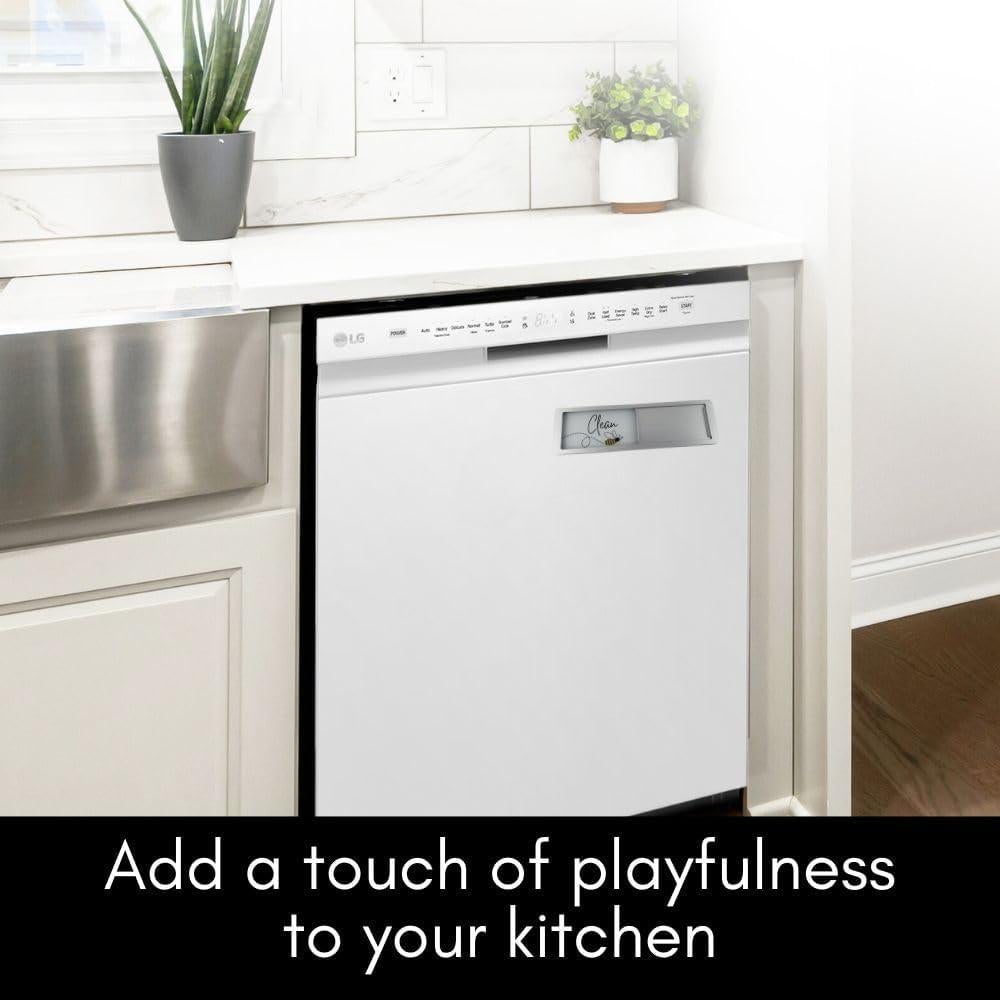 Imán de Lavavajillas Limpio/Sucio Pretty Inappropriate 17.78x5.08cm