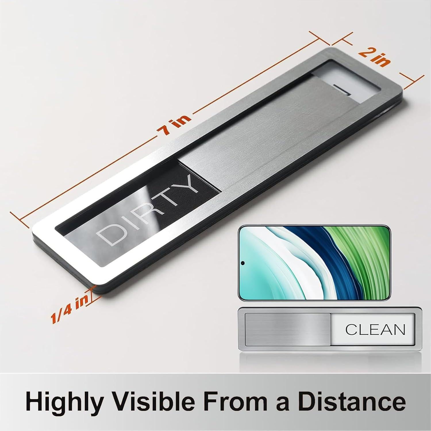 Set de 2 Imán de Lavavajillas Limpio Sucio WABIWABI@HOME