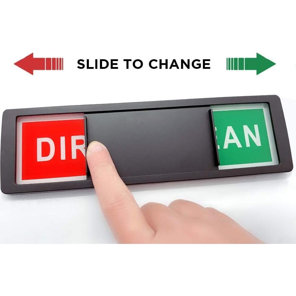 Letrero Magnético Limpio Sucio QINIZX para Lavavajillas