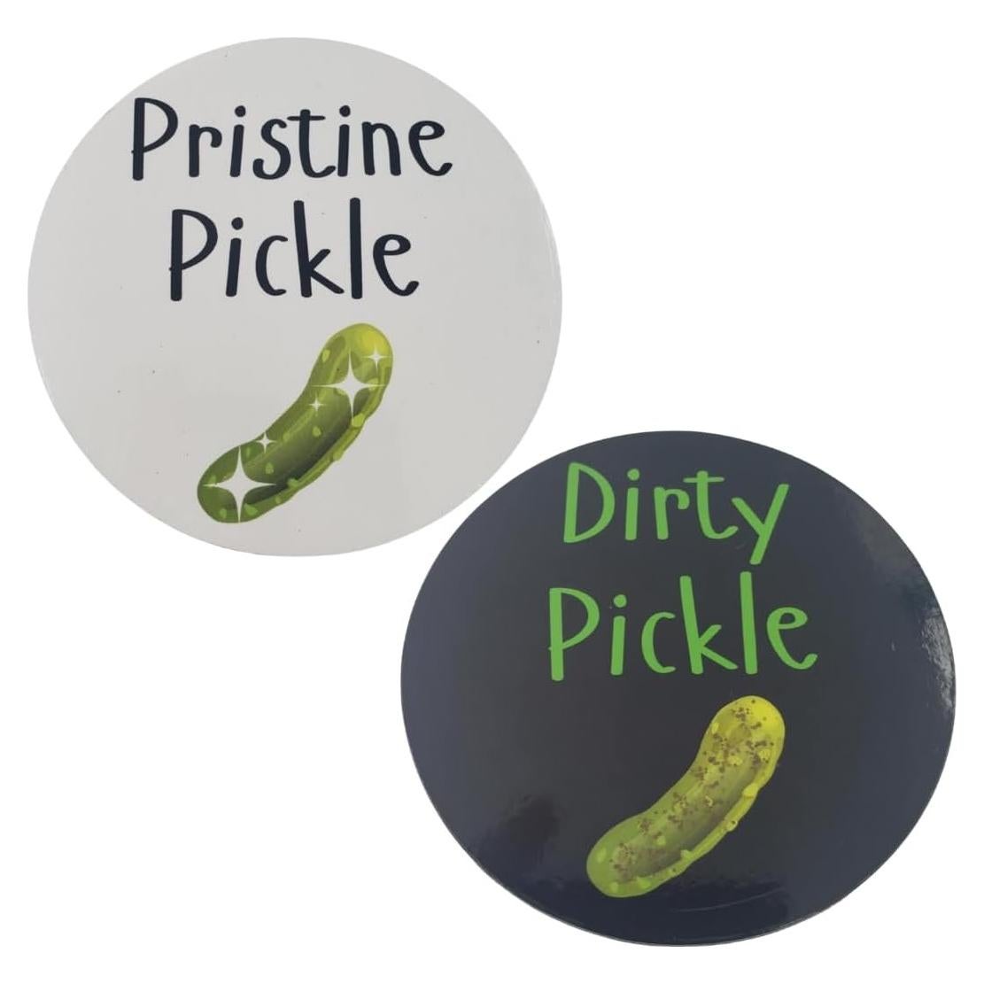 Imán de Lavavajillas Limpio Sucio Divertido Pretty Inappropriate