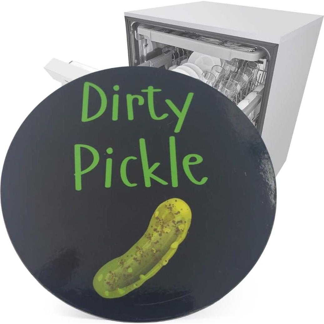 Imán de Lavavajillas Limpio Sucio Divertido Pretty Inappropriate