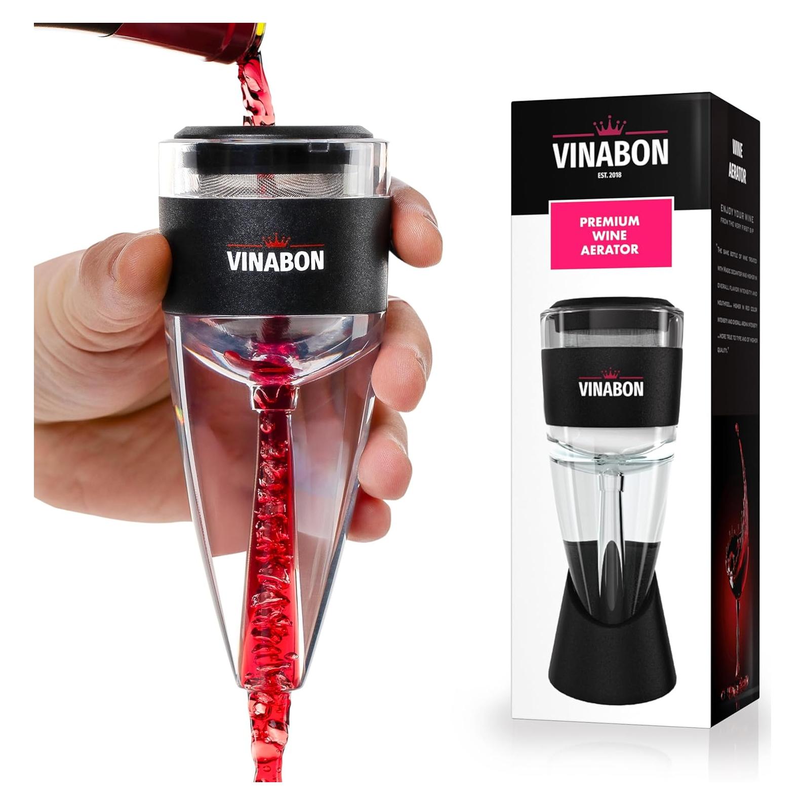 Aerador de Vino Vinabon PWA - Decantador Profesional 2023