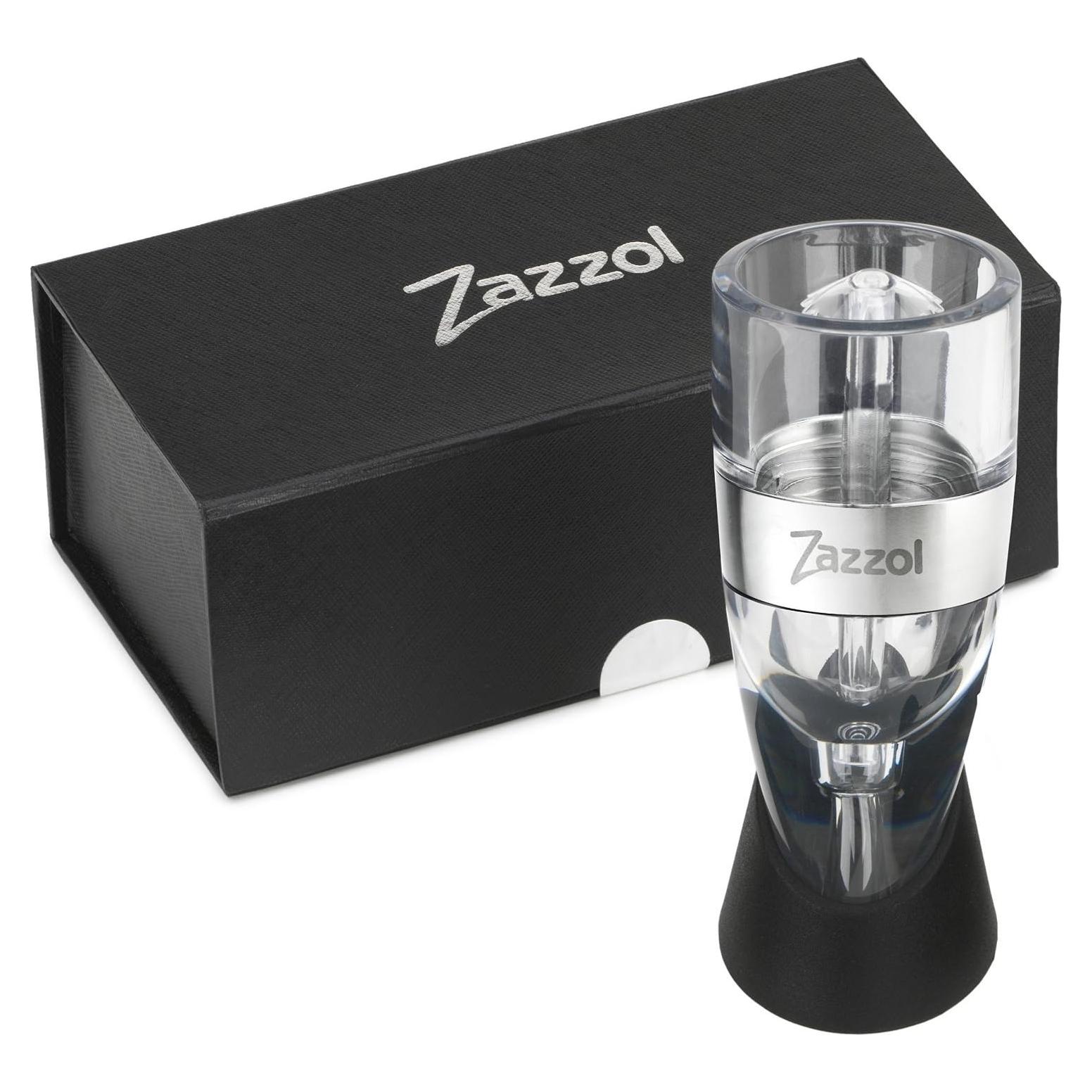 Decantador de Vino Zazzol Premium - Aireación Múltiples Etapas