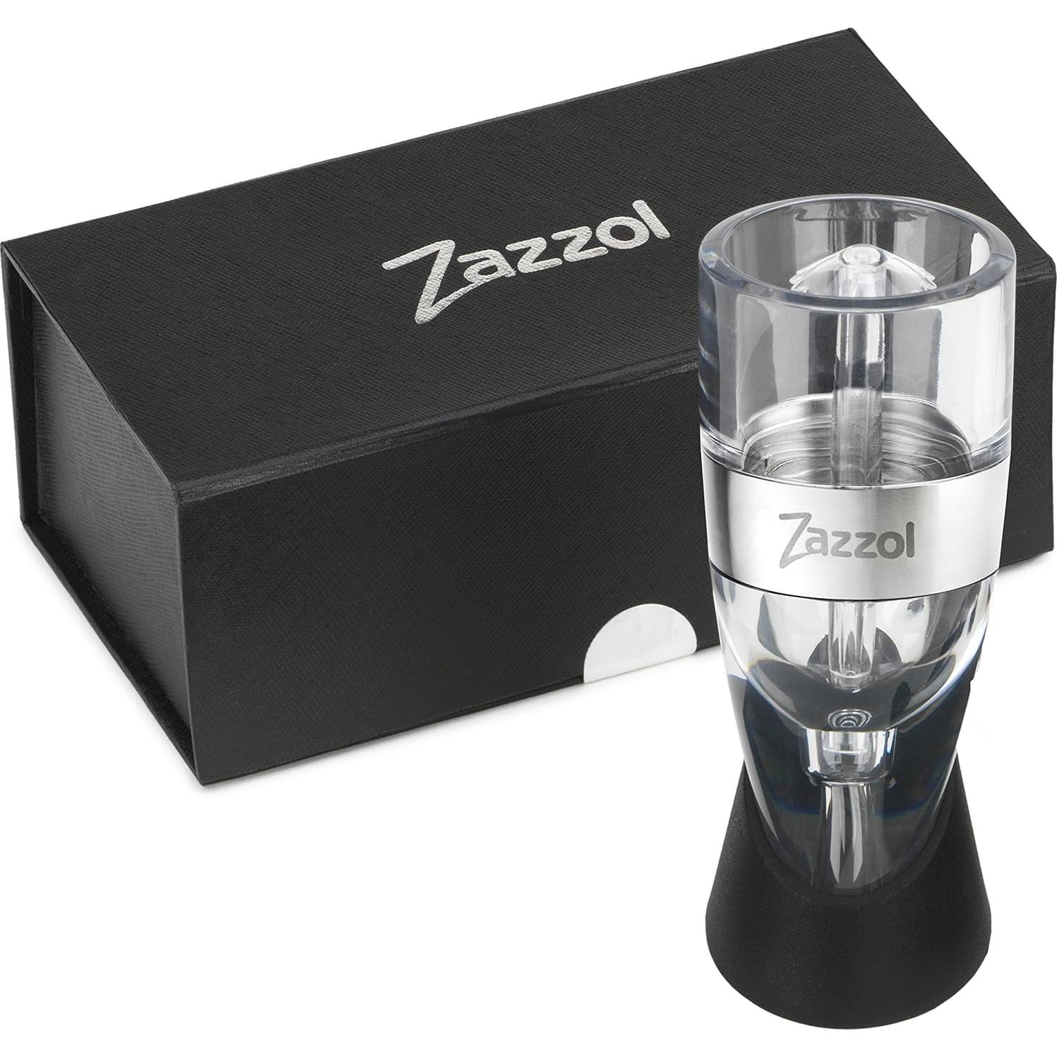 Decantador de Vino Zazzol Premium - Aireación Múltiples Etapas