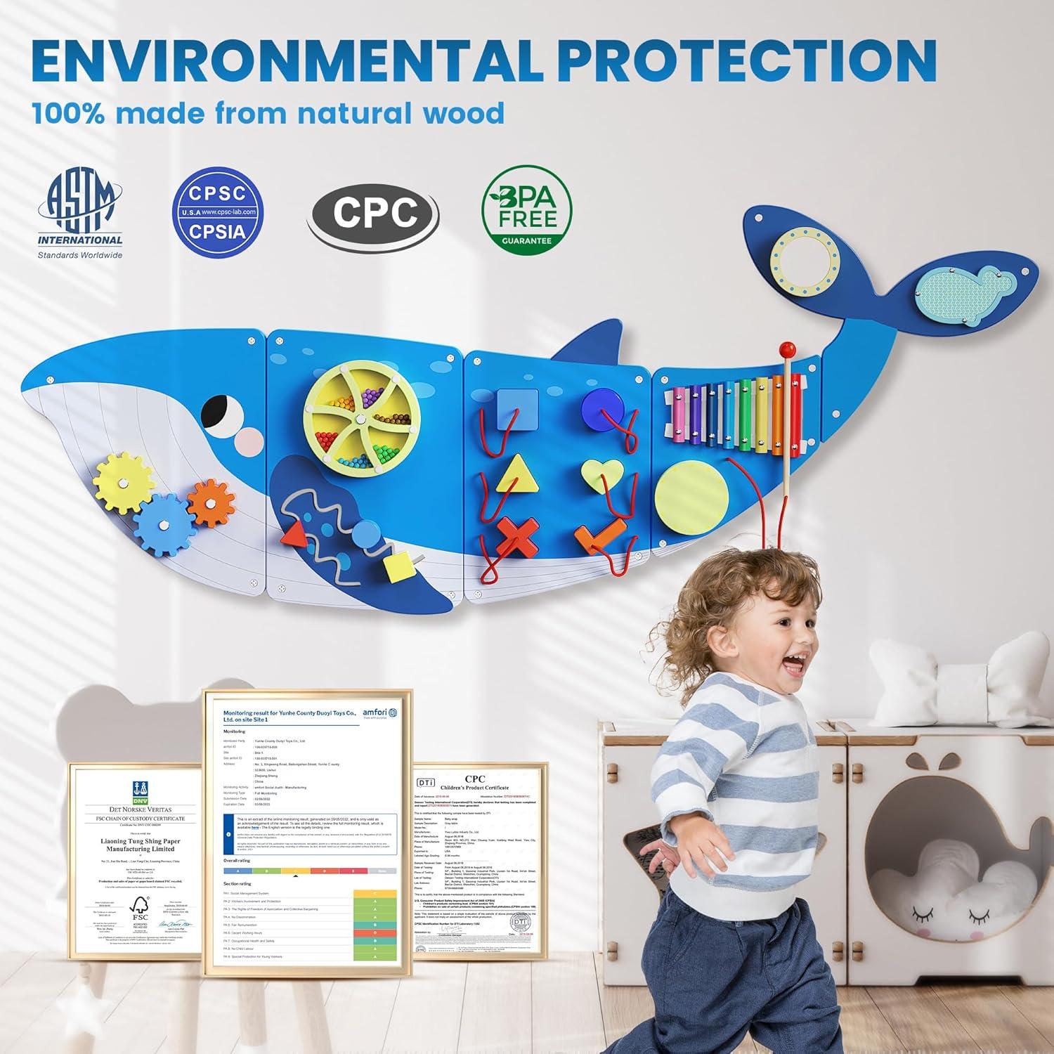 Conjunto Triángulo de Escalada BlueWood Pikler Madera