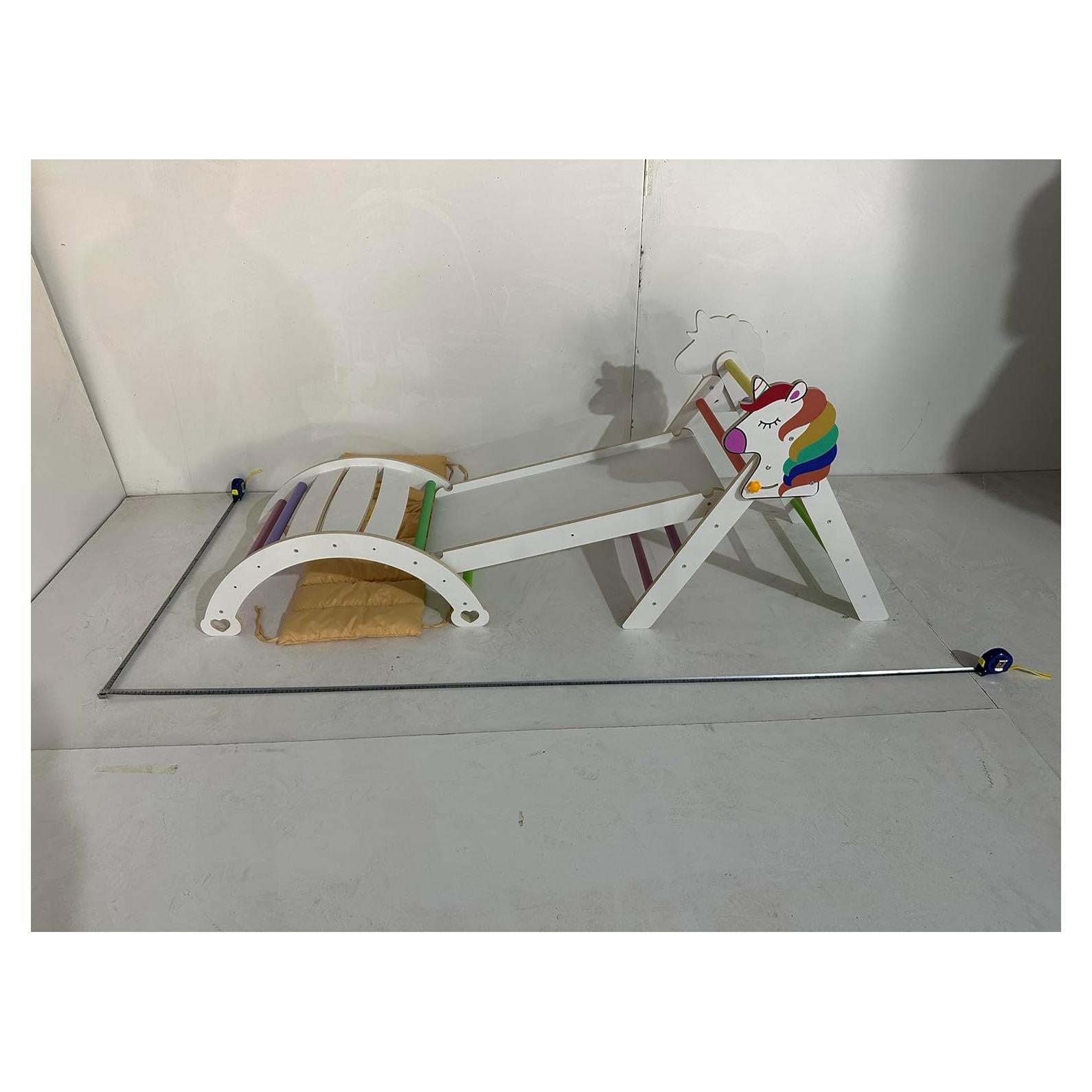 Conjunto Triángulo Pikler KidsBuddy con Cojín 9 en 1