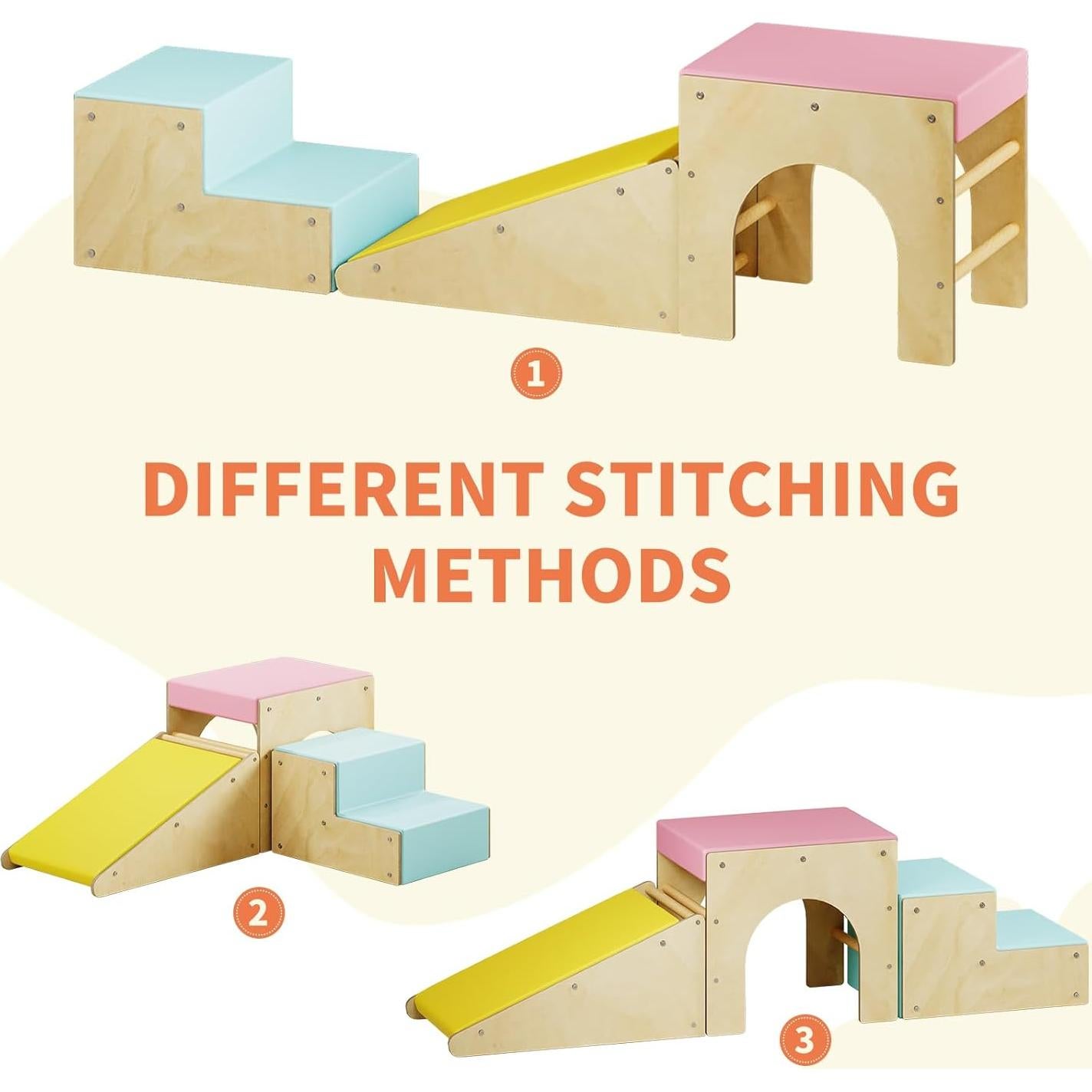 Conjunto de Escalada Pikler MOOITZ 3 en 1 para Niños