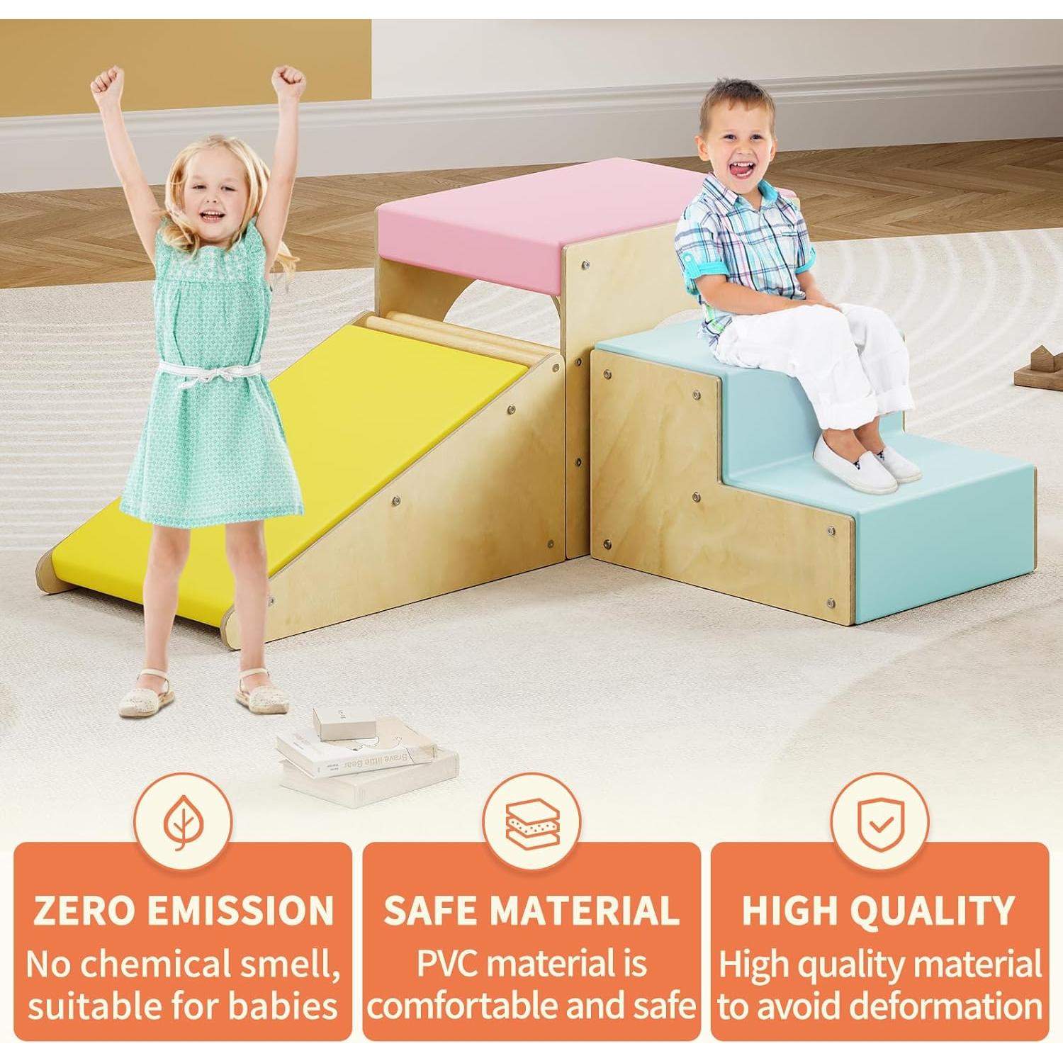 Conjunto de Escalada Pikler MOOITZ 3 en 1 para Niños