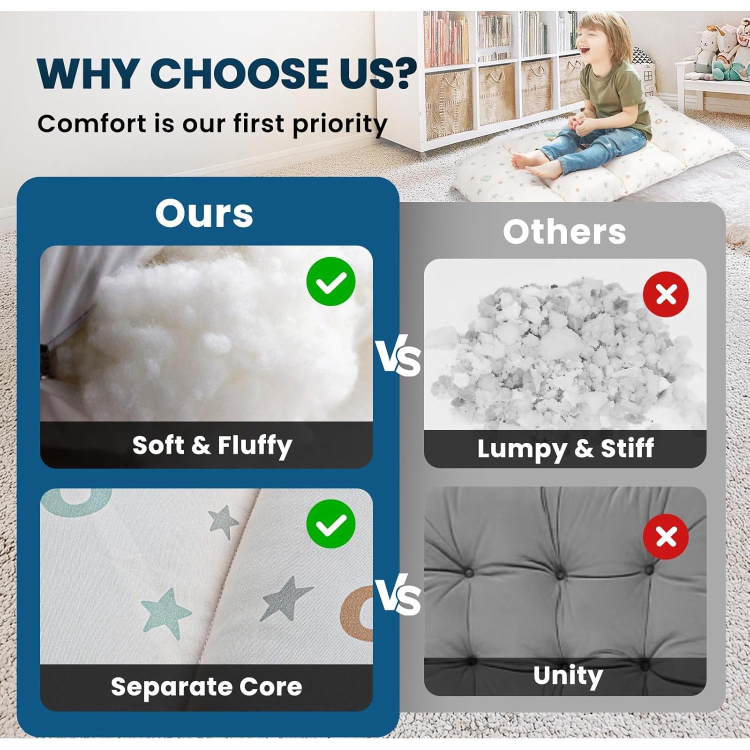 Cojín BlueWood para Arco de Escalada 91x46 cm Perla