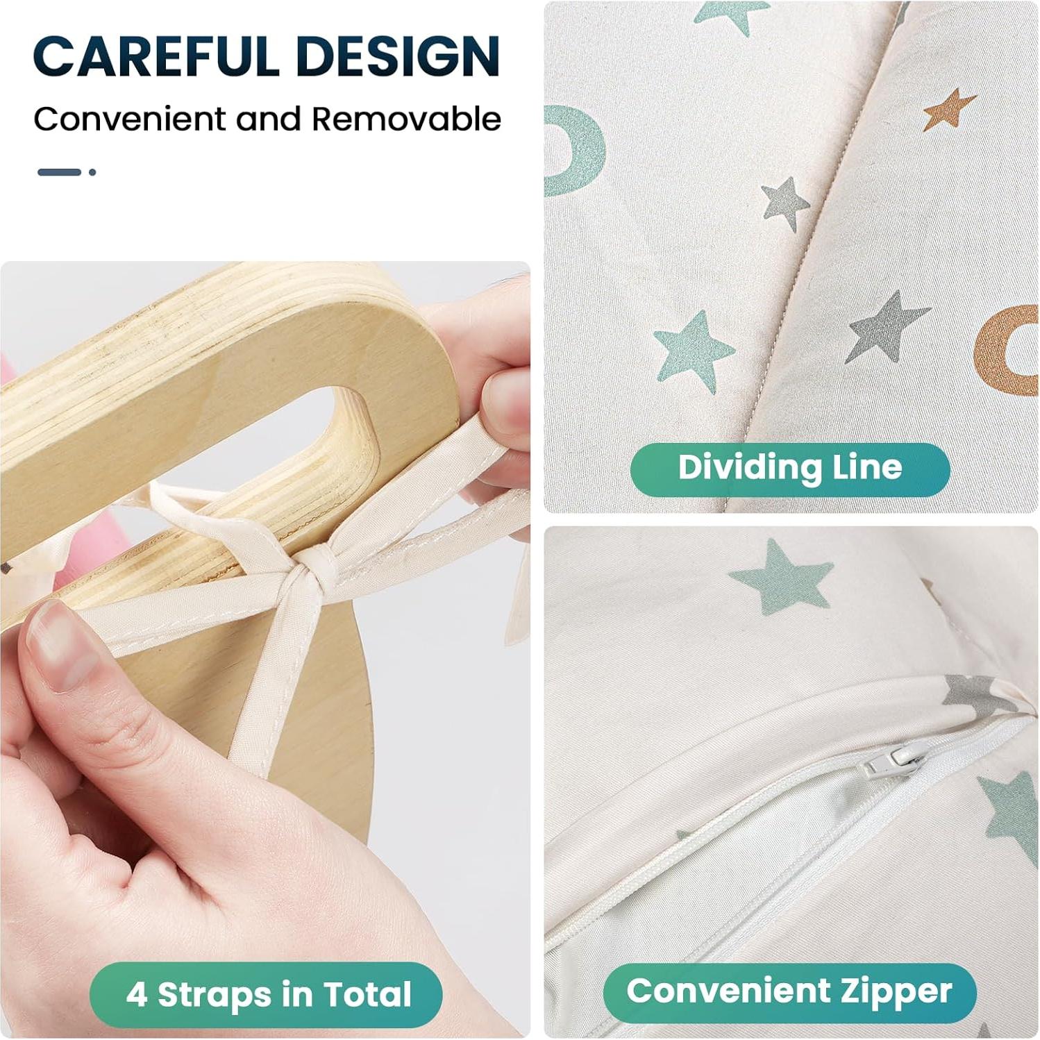 Cojín BlueWood para Arco de Escalada 91x46 cm Perla