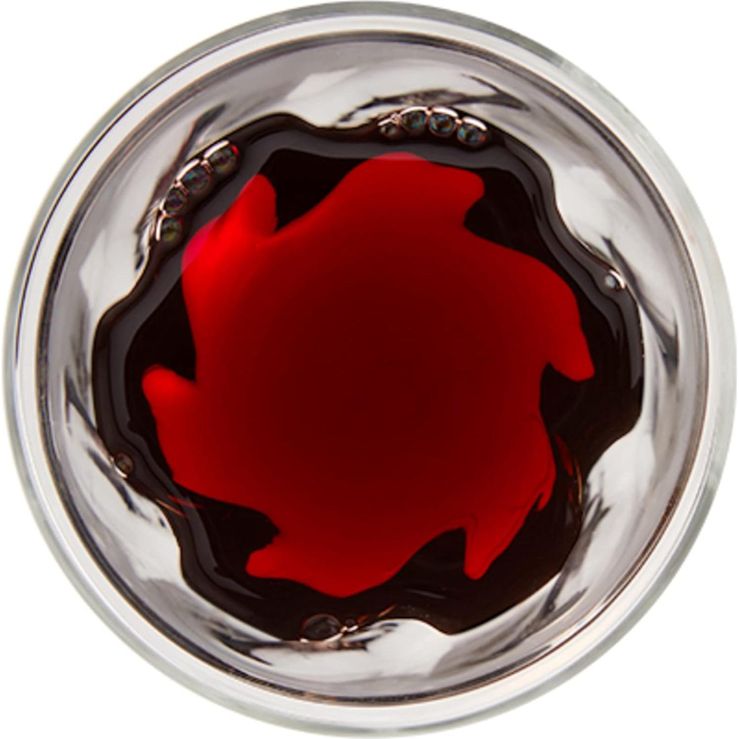 Vaso de Vino Aerador Viski de Vidrio Doble Pared 0.24 L