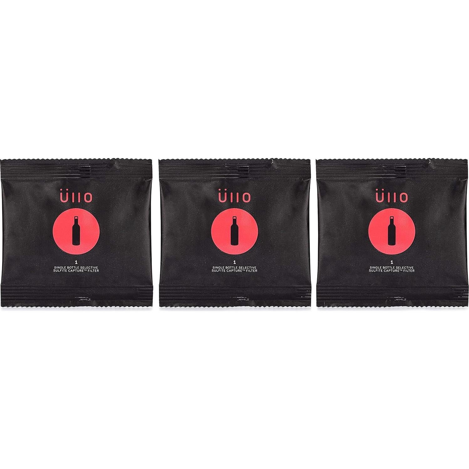 Filtros Ullo para Vino - Paquete de 10 Unidades, Sin Sulfitos