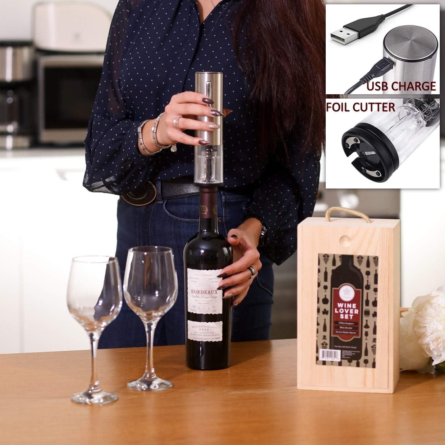 Set de Regalo de Vino VINAKAS con Accesorios Premium