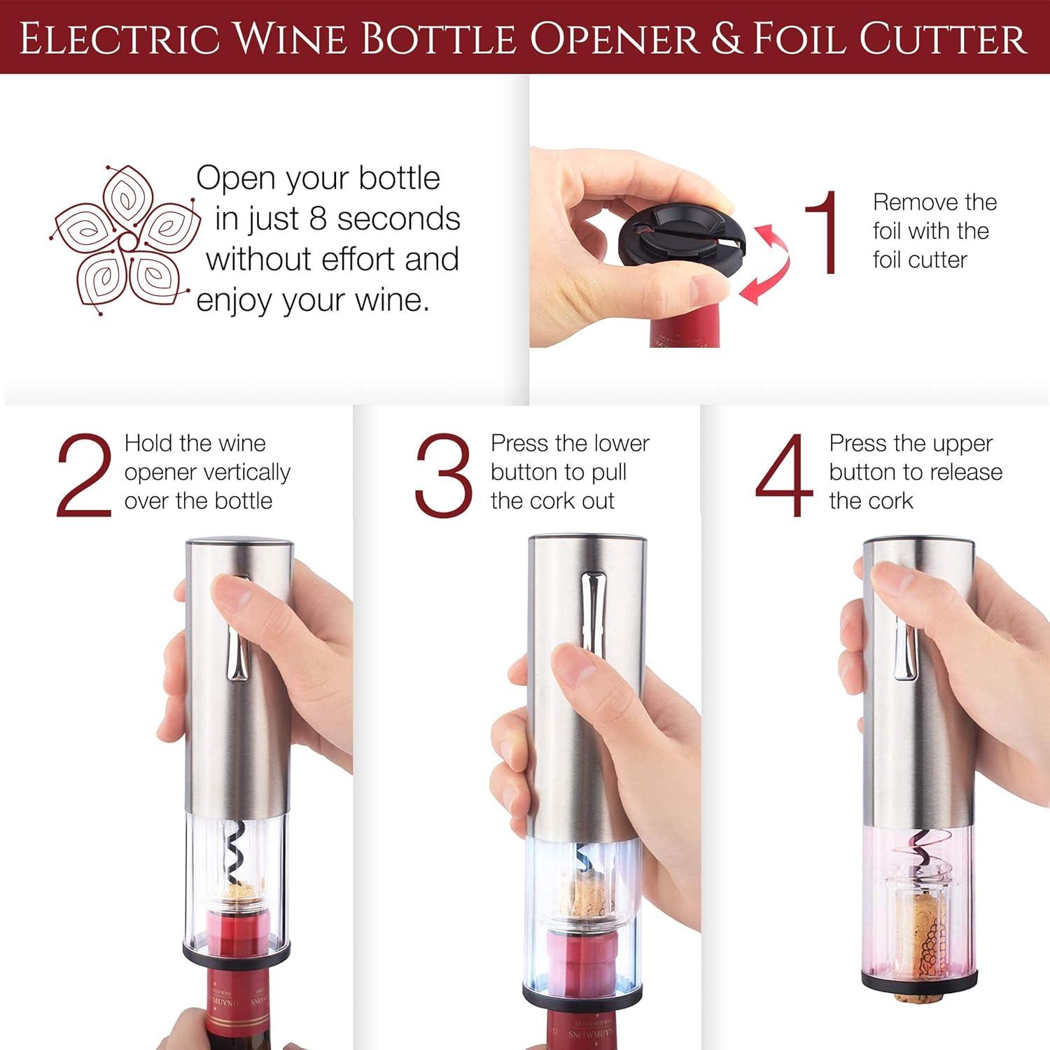 Set de Regalo de Vino VINAKAS con Accesorios Premium