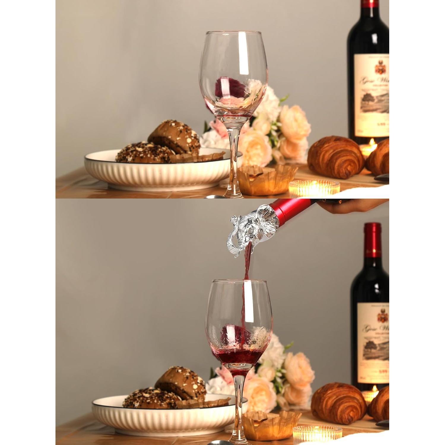 Vertedor de Vino Elefante Sodknow - Acero Inoxidable, 72g