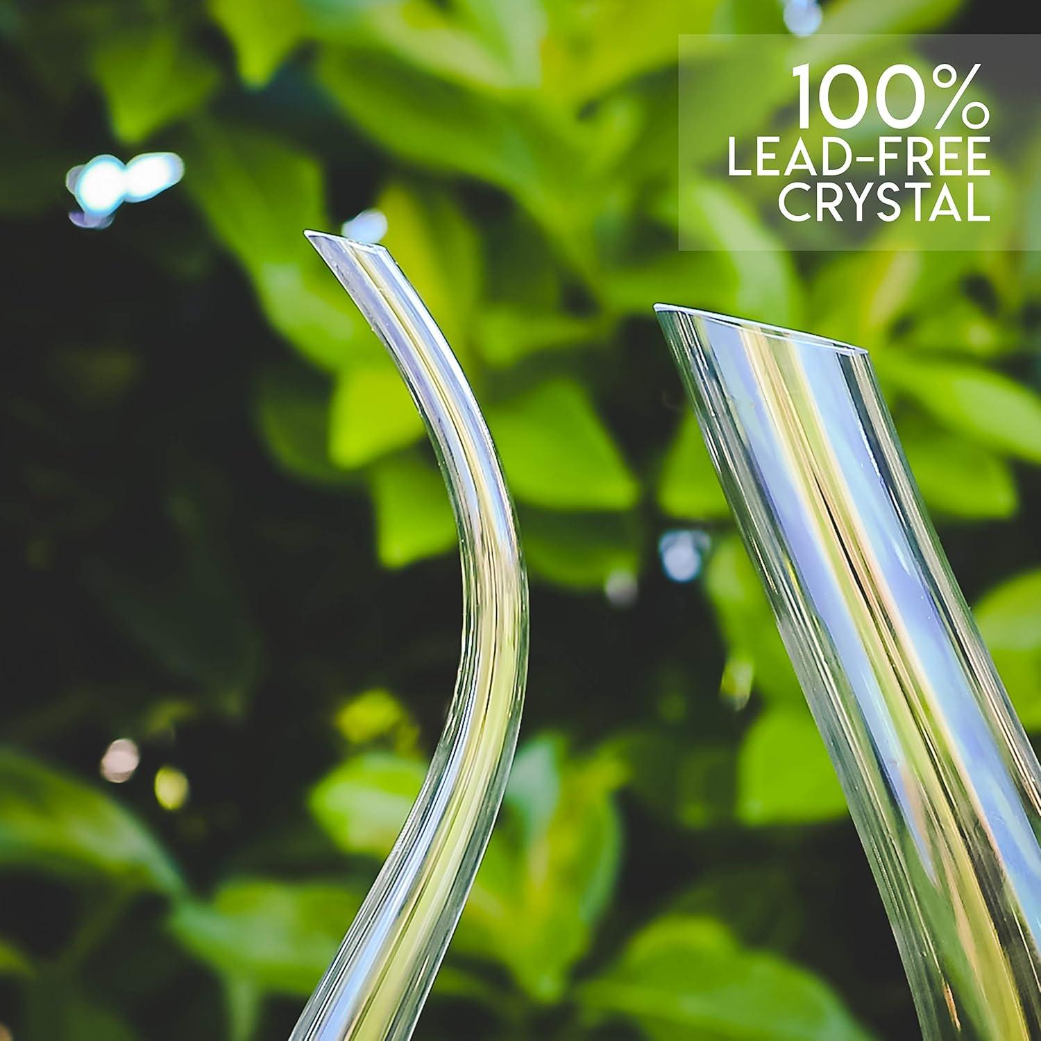 Decantador de Vino Galashield 1400ml Cristal Soplado a Mano