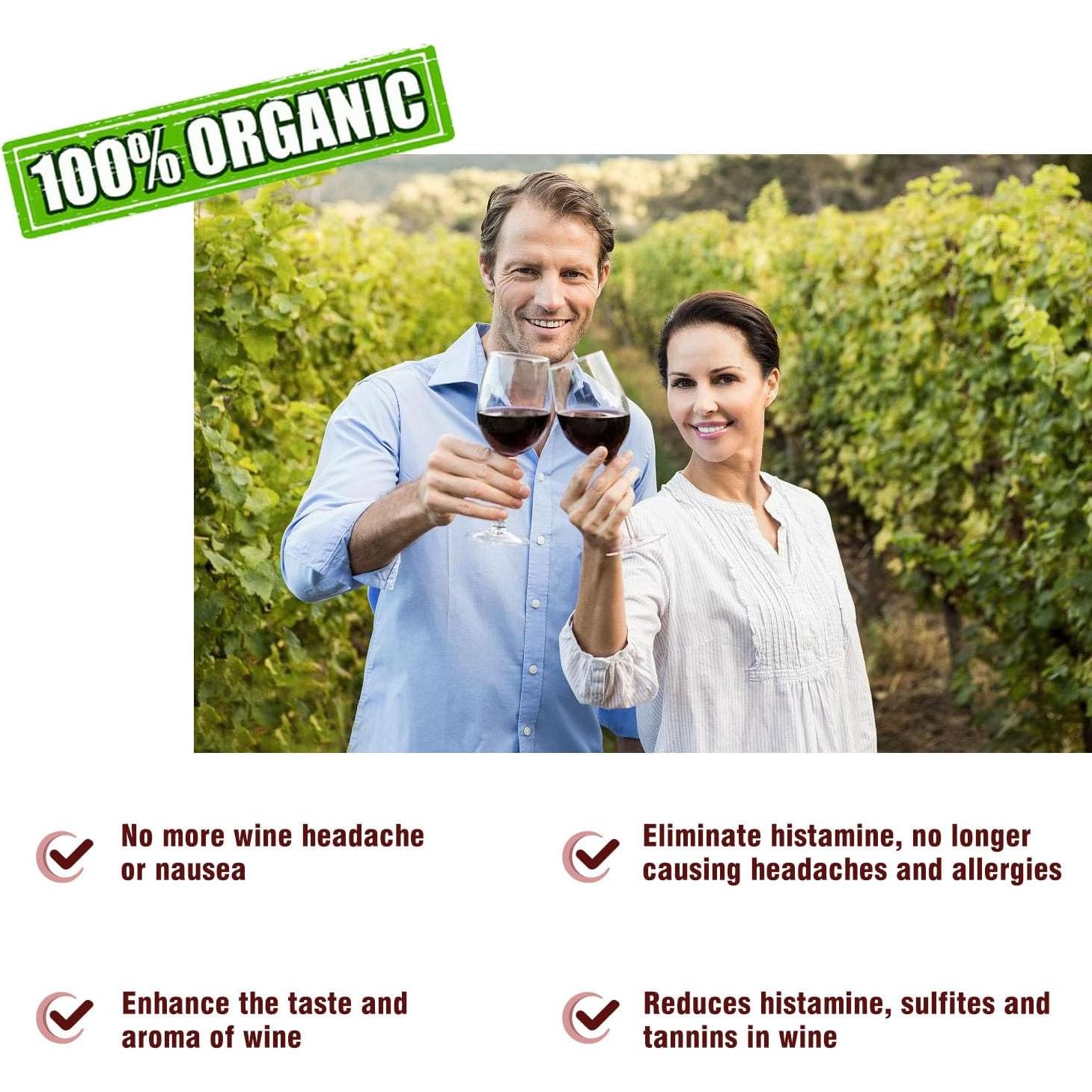 Purificador de Vino Winkpup con 5 Filtros - Sin Sulfitos