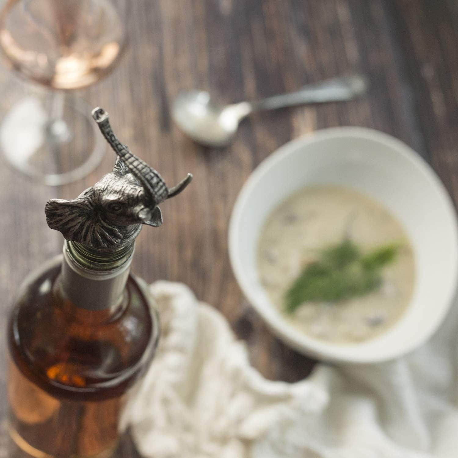 Vertedor de Vino TXOKO de Acero Inoxidable - Aerador y Decantador