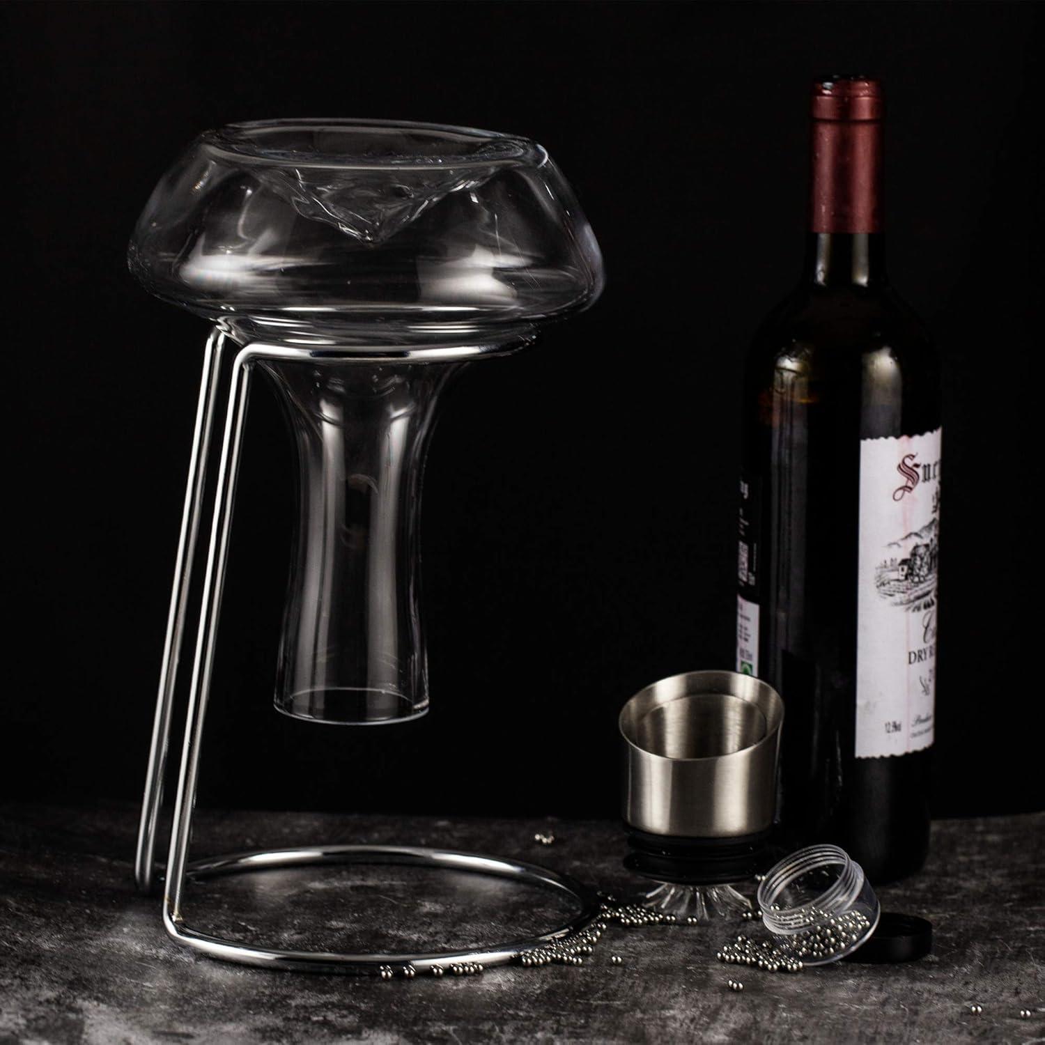 Decantador de Vino YouYah 1400ML Cristal Sin Plomo con Filtro