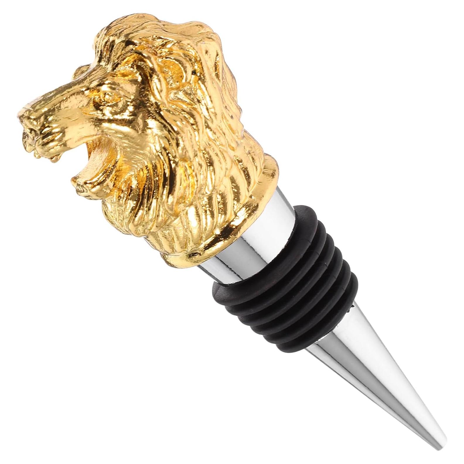 Vertedor de Vino Gatuida León Dorado de Aleación 108g