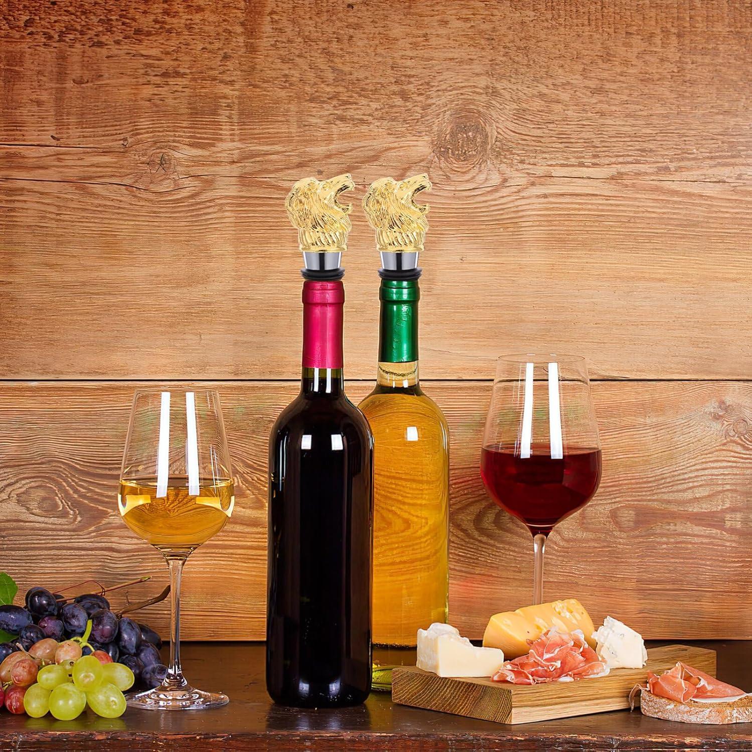 Vertedor de Vino Gatuida León Dorado de Aleación 108g