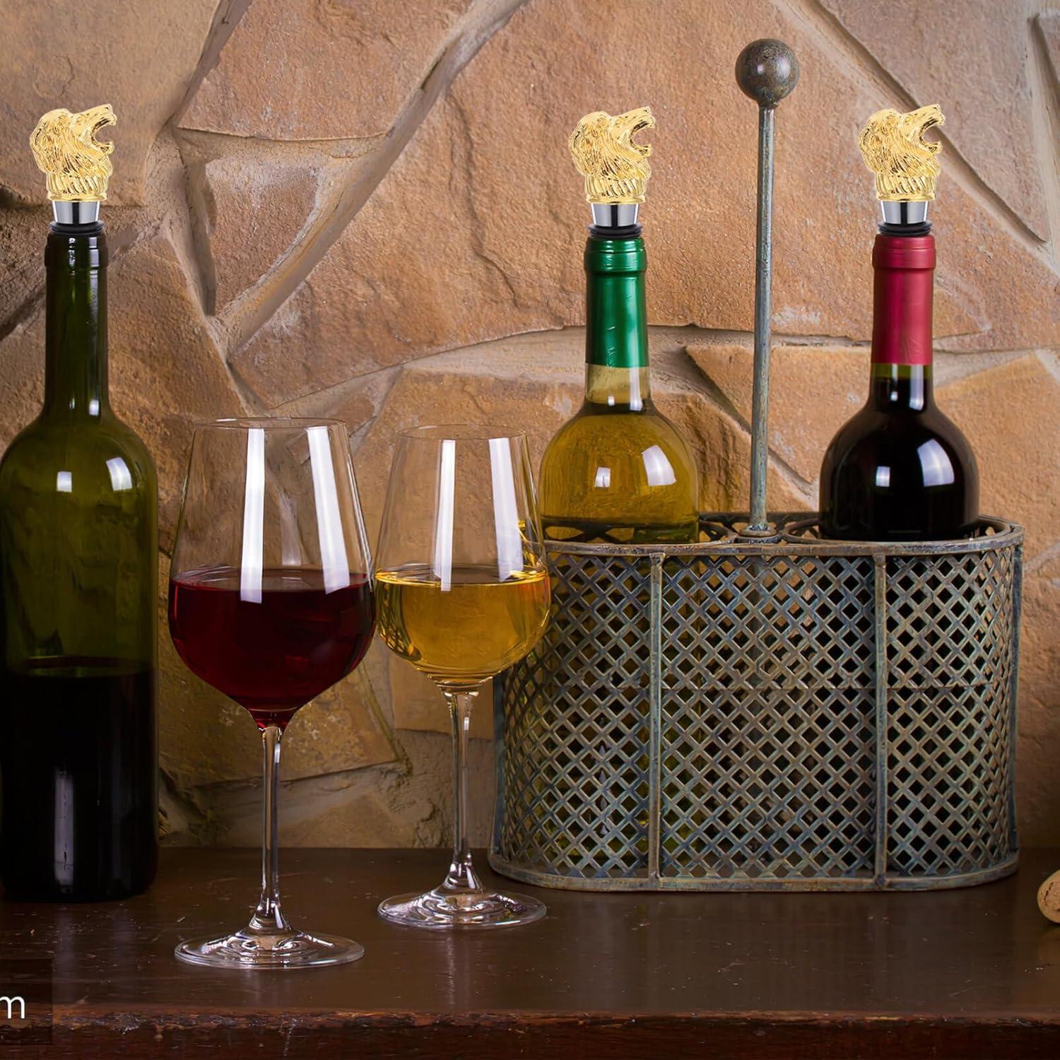 Vertedor de Vino Gatuida León Dorado de Aleación 108g