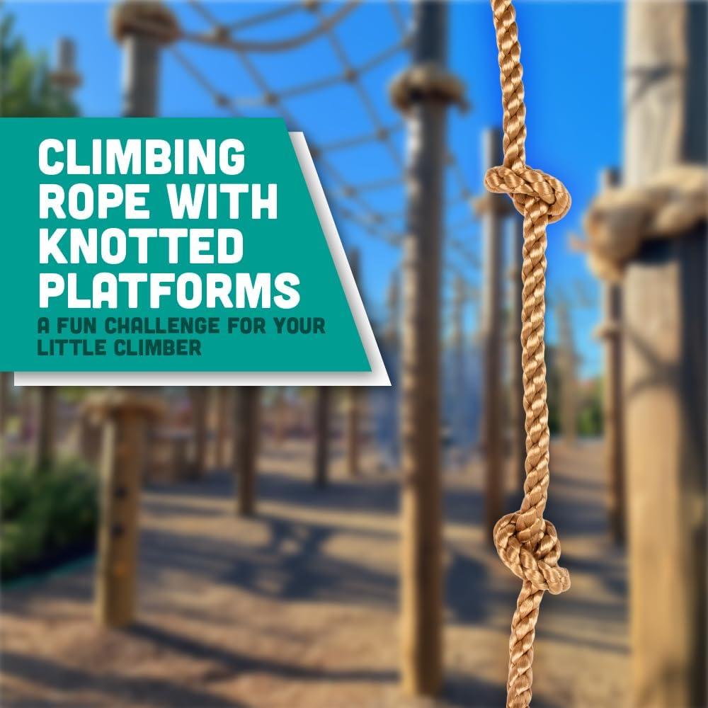 Cuerda de Escalada para Niños Squirrel Products 2.59 m Resistente