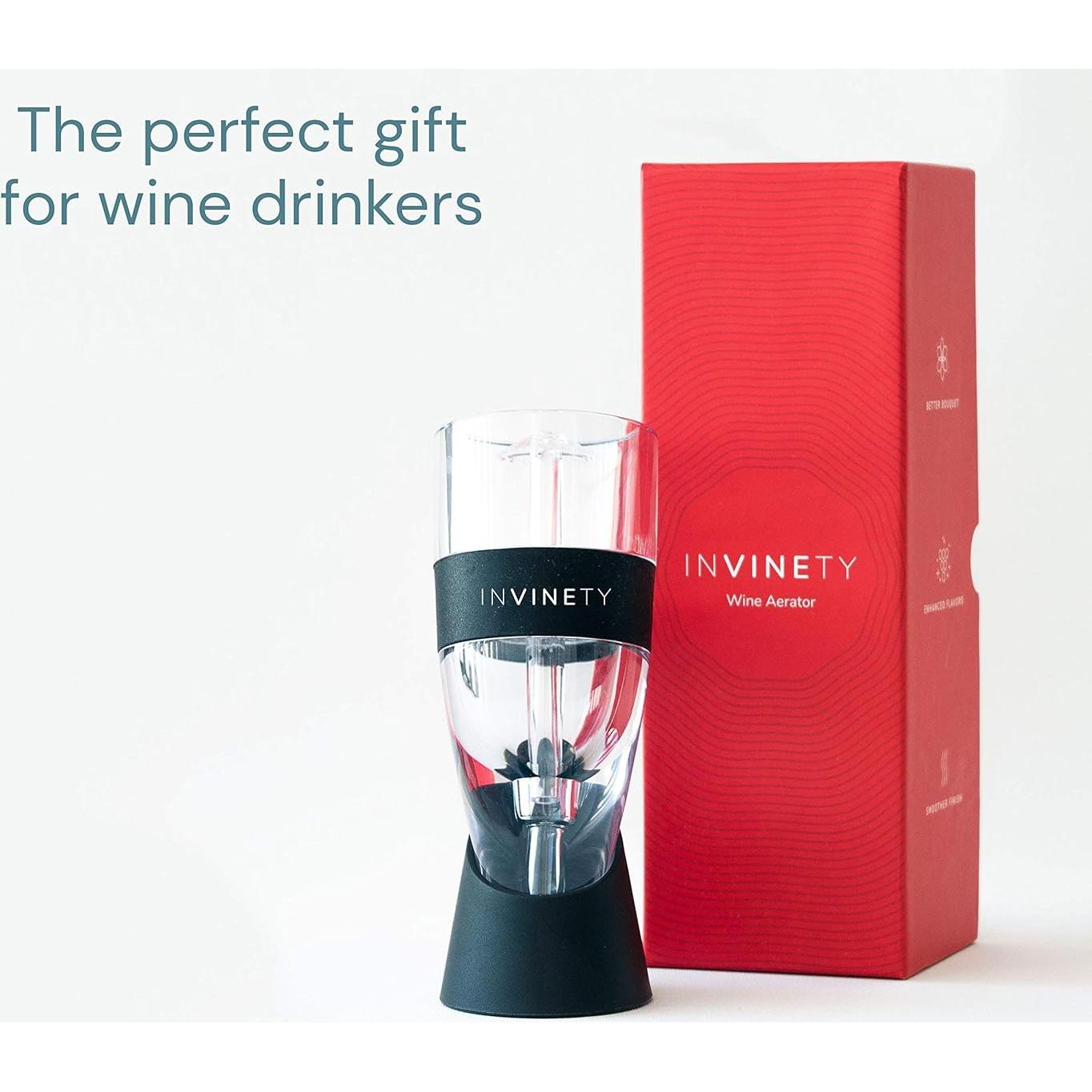 Aireador de Vino Invinety - Oxigenador y Decantador Portátil