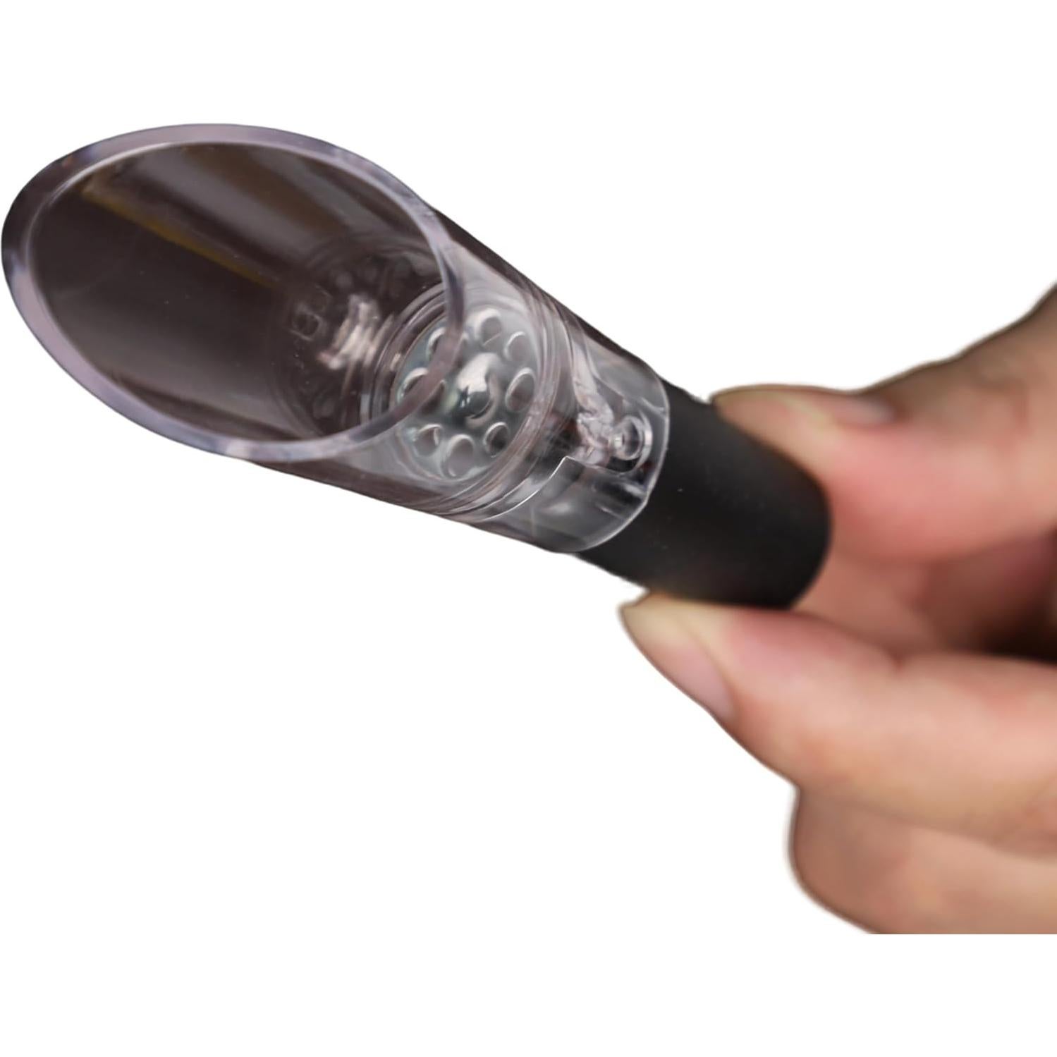 Juego de Agujas de Vino Tyzine - Decantador Premium 2 PZS Negro