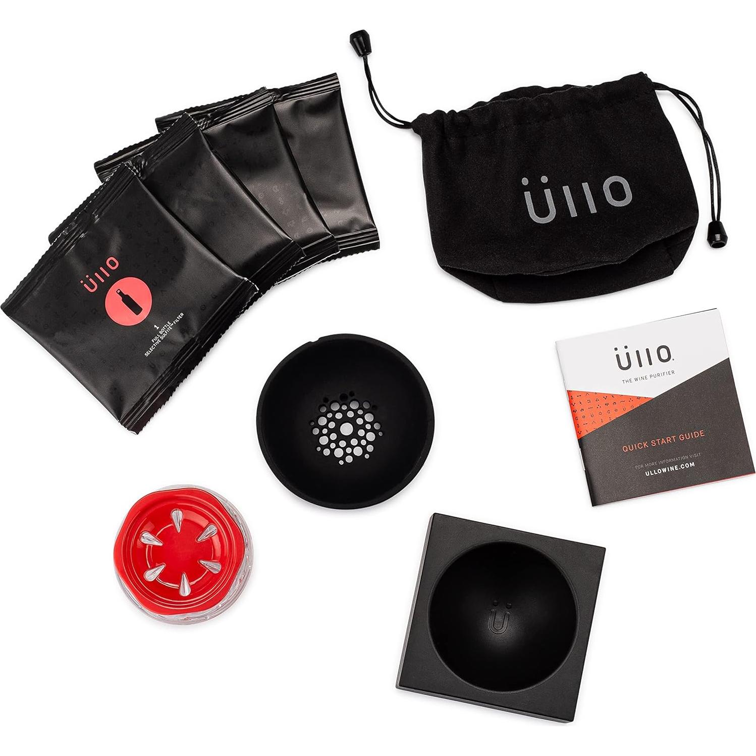 Purificador de Vino Ullo con Filtros Selectivos - 0.45 kg