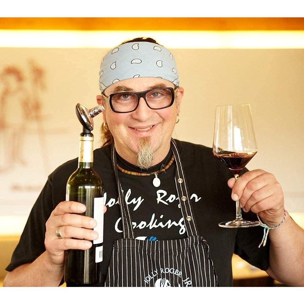 Aireador de Vino OxyTwister 2 en 1 - Vertedor Antigoteo