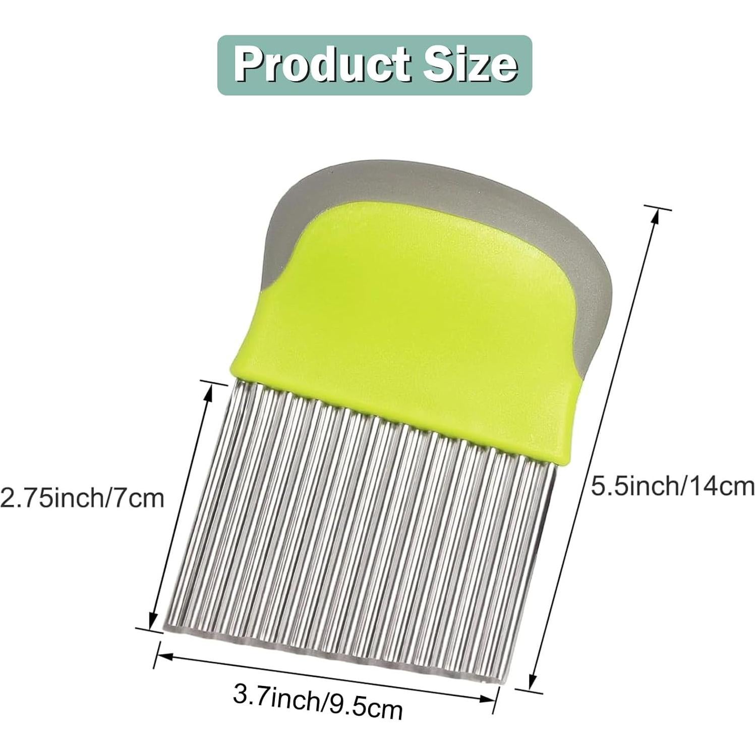 Cortador de Ondas FANTEXY para Verduras - Acero Inoxidable