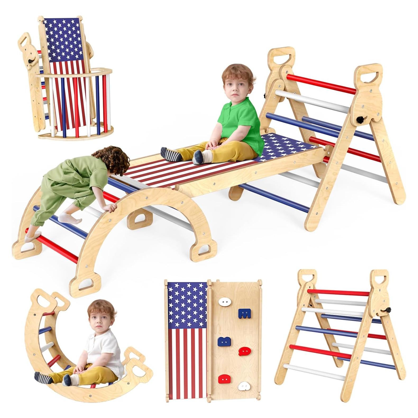 Conjunto de Escalada Montessori Xickboke Triángulo 3 Piezas