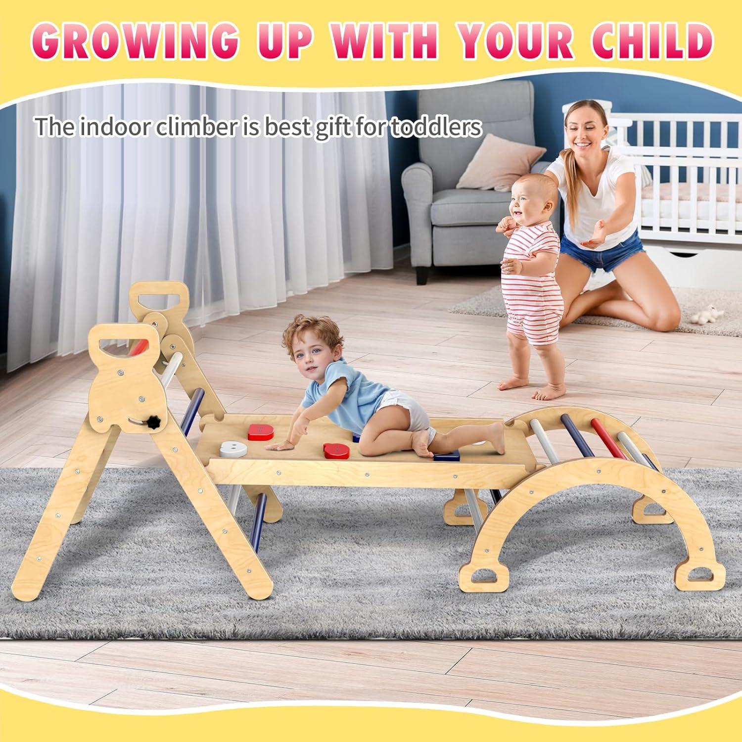 Conjunto de Escalada Montessori Xickboke Triángulo 3 Piezas