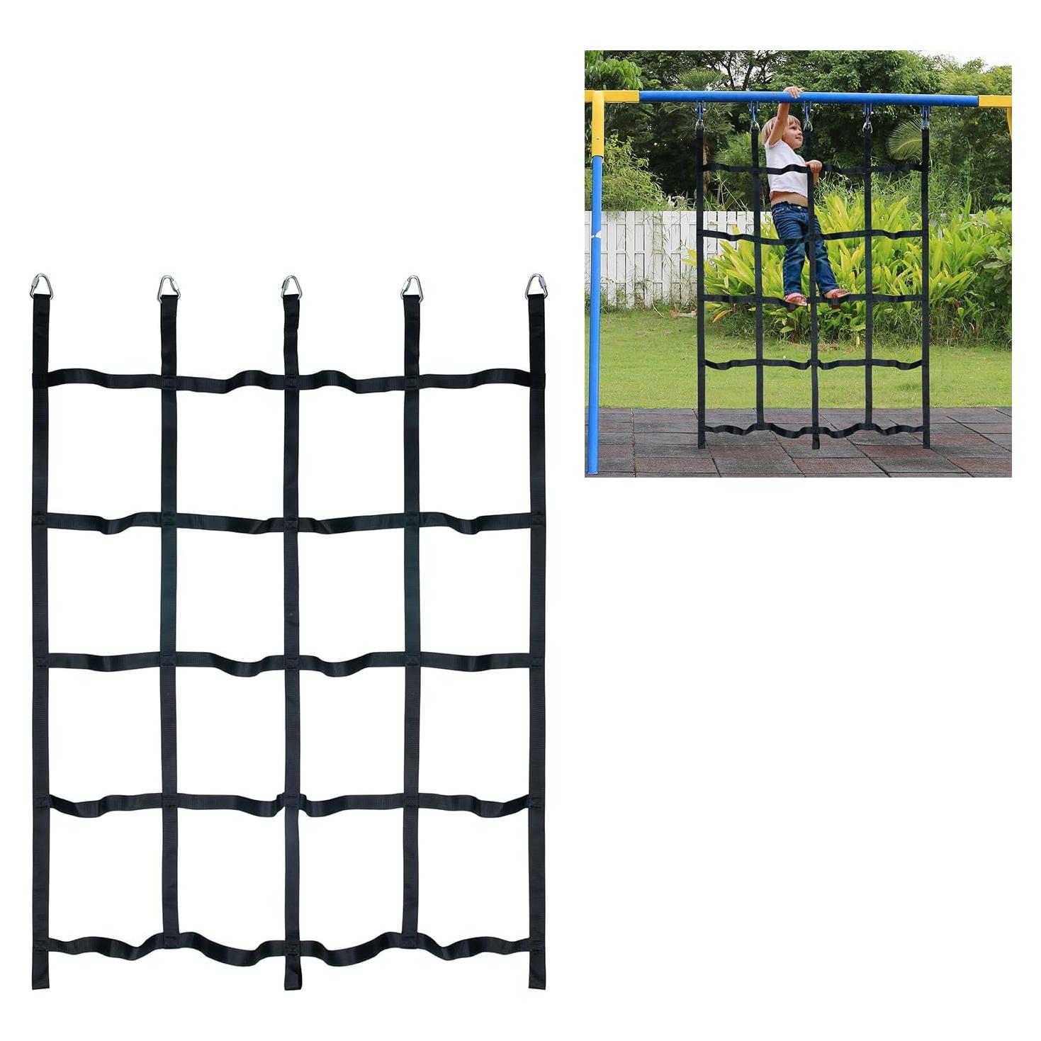 Red de Escalada para Niños MONT PLEASANT 1.47x1.85m Negra