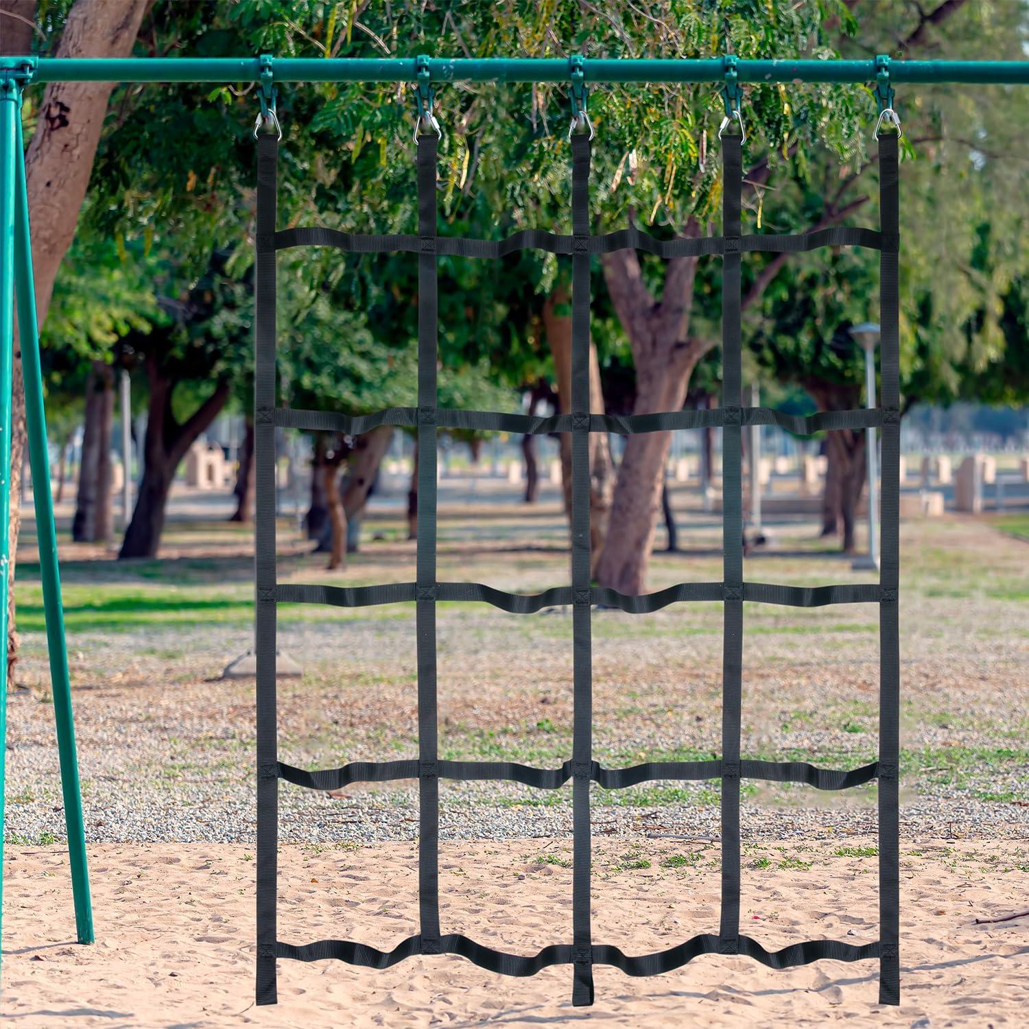 Red de Escalada para Niños MONT PLEASANT 1.47x1.85m Negra