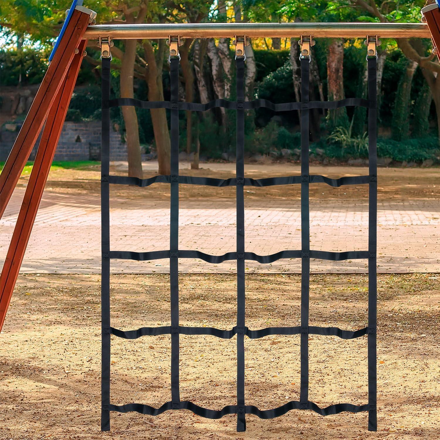 Red de Escalada para Niños MONT PLEASANT 1.47x1.85m Negra