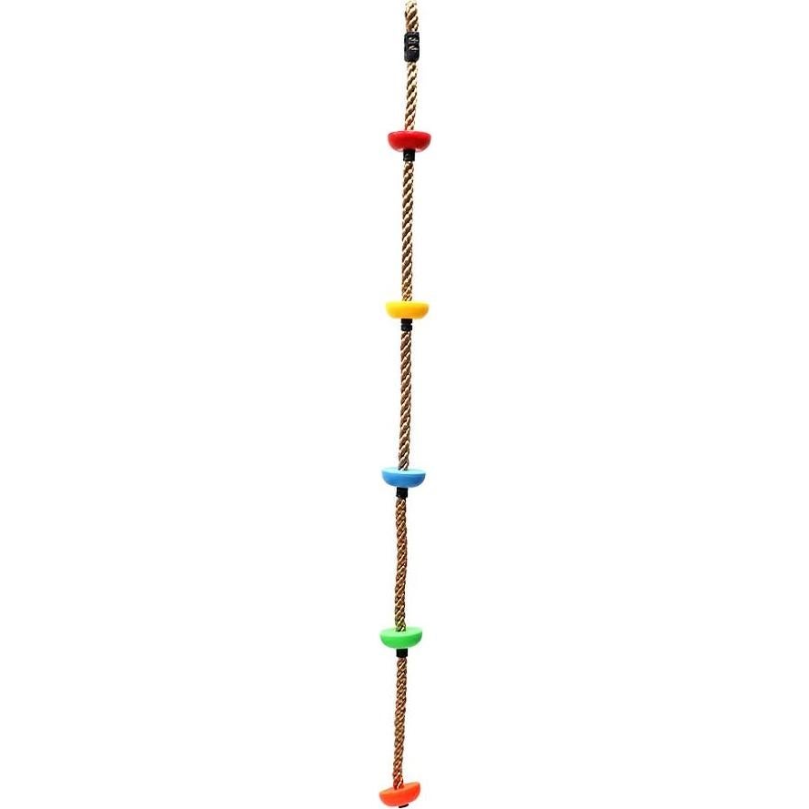 Cuerda de Escalada Colorida Rainbow Craft 2m - Ninja Warrior