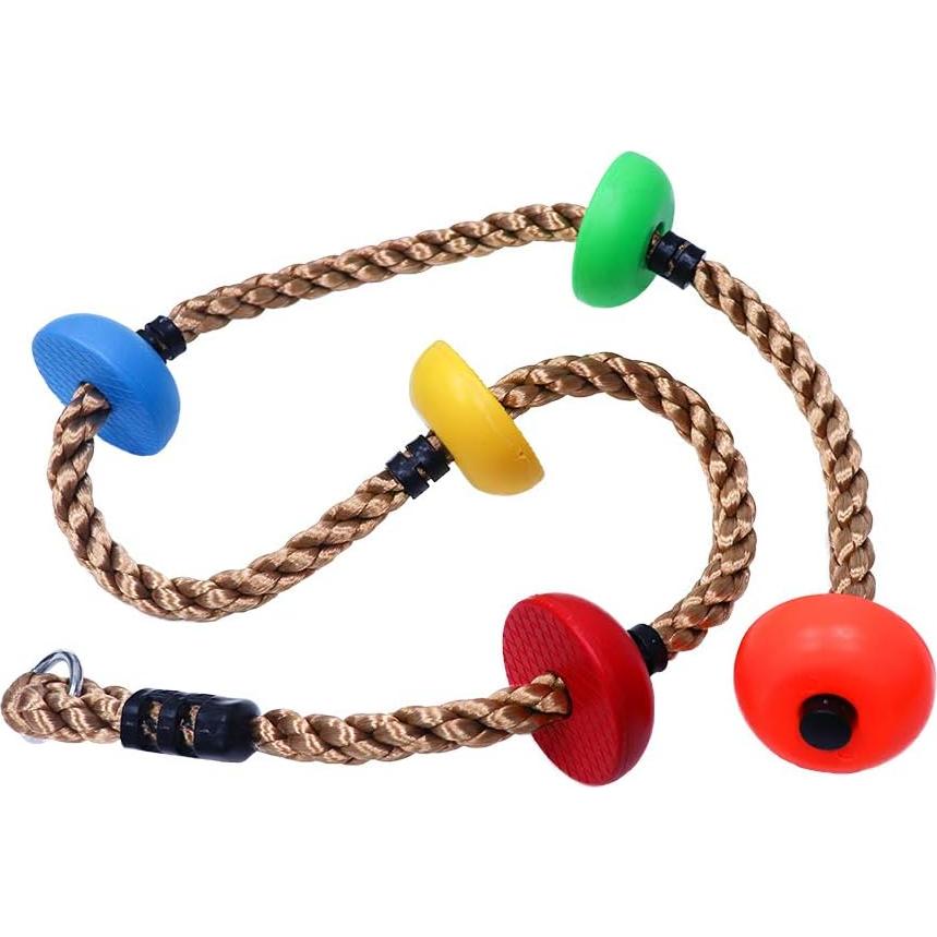 Cuerda de Escalada Colorida Rainbow Craft 2m - Ninja Warrior