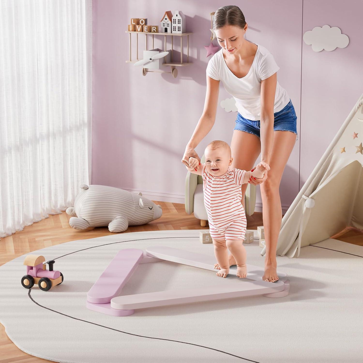 Set de Escalada Pikler 8 en 1 BlueWood para Niños 3-5 Años