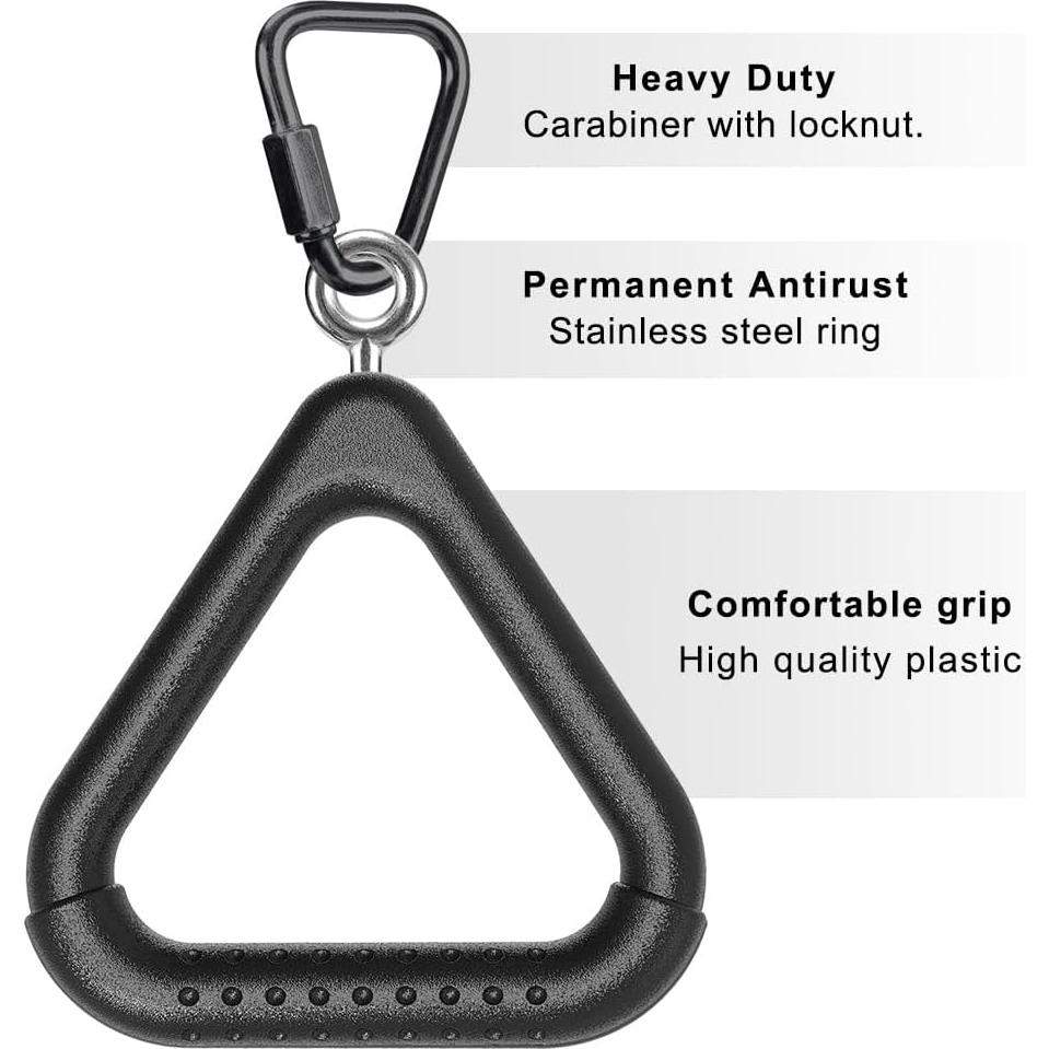 Barras de Mono Dolibest 2PCS con Mosquetones Triangulares