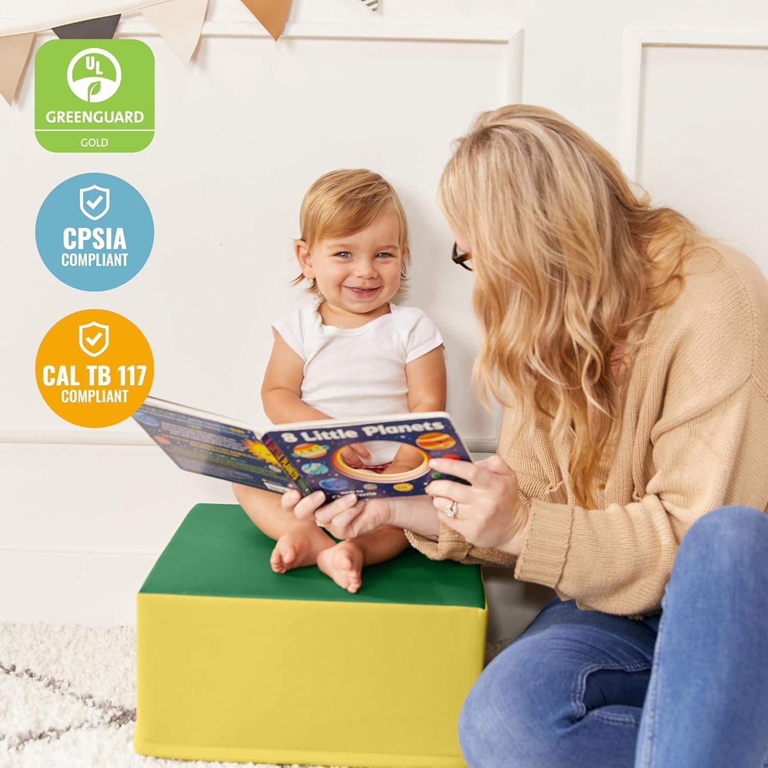 Escalador de Espuma ECR4Kids SoftZone Junior 4 Piezas